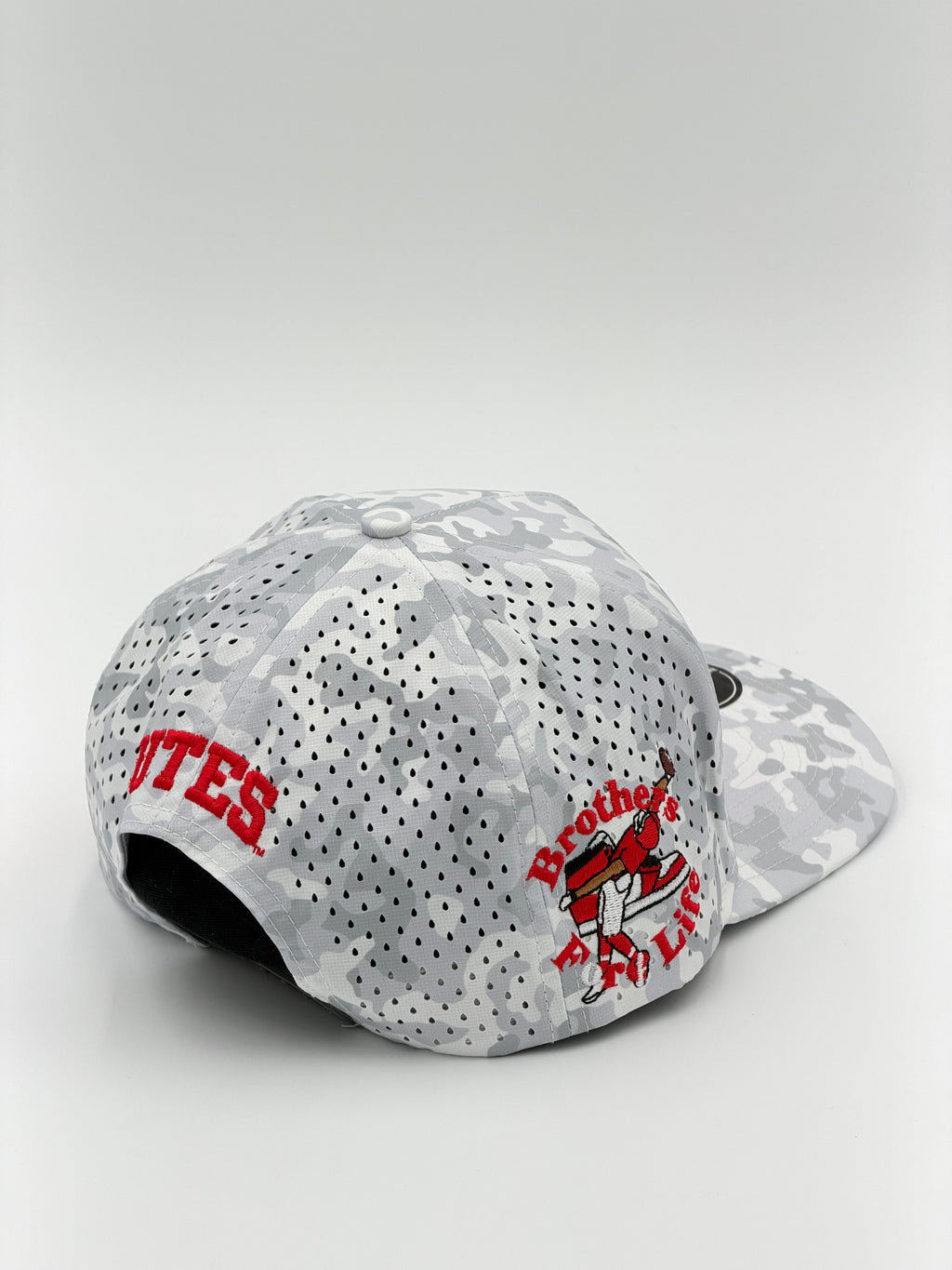 OFFICIAL U OF U SNOW CAMO BLACKHAWK HAT