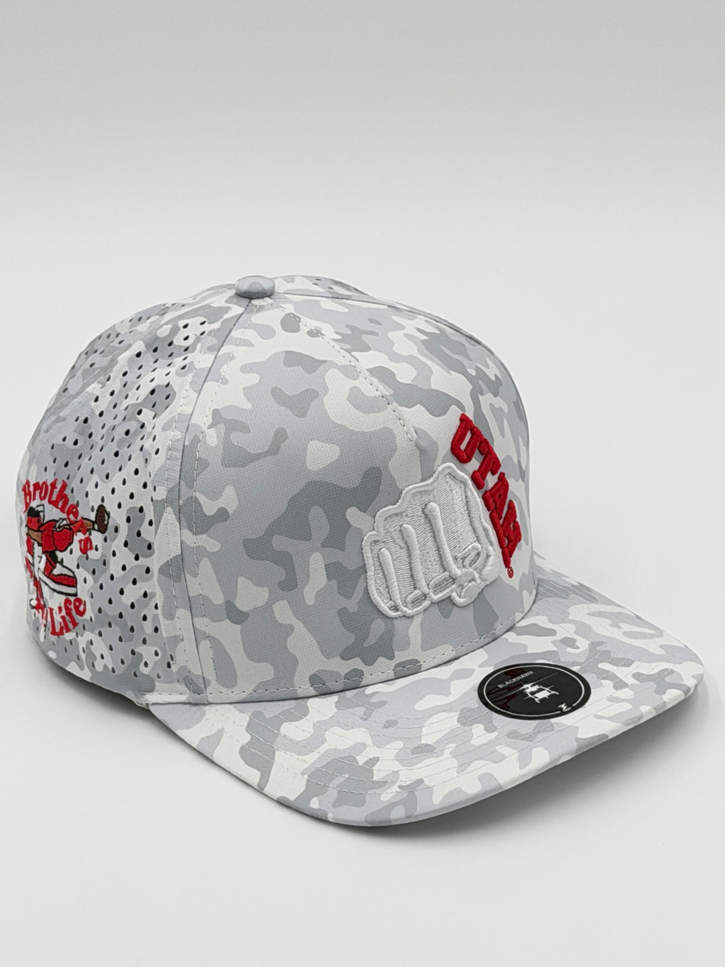 OFFICIAL U OF U SNOW CAMO BLACKHAWK HAT