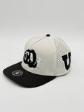 OFFICIAL LICENSED U OF U WHITE W/BLACK BRIM BLACKHAWK HAT
