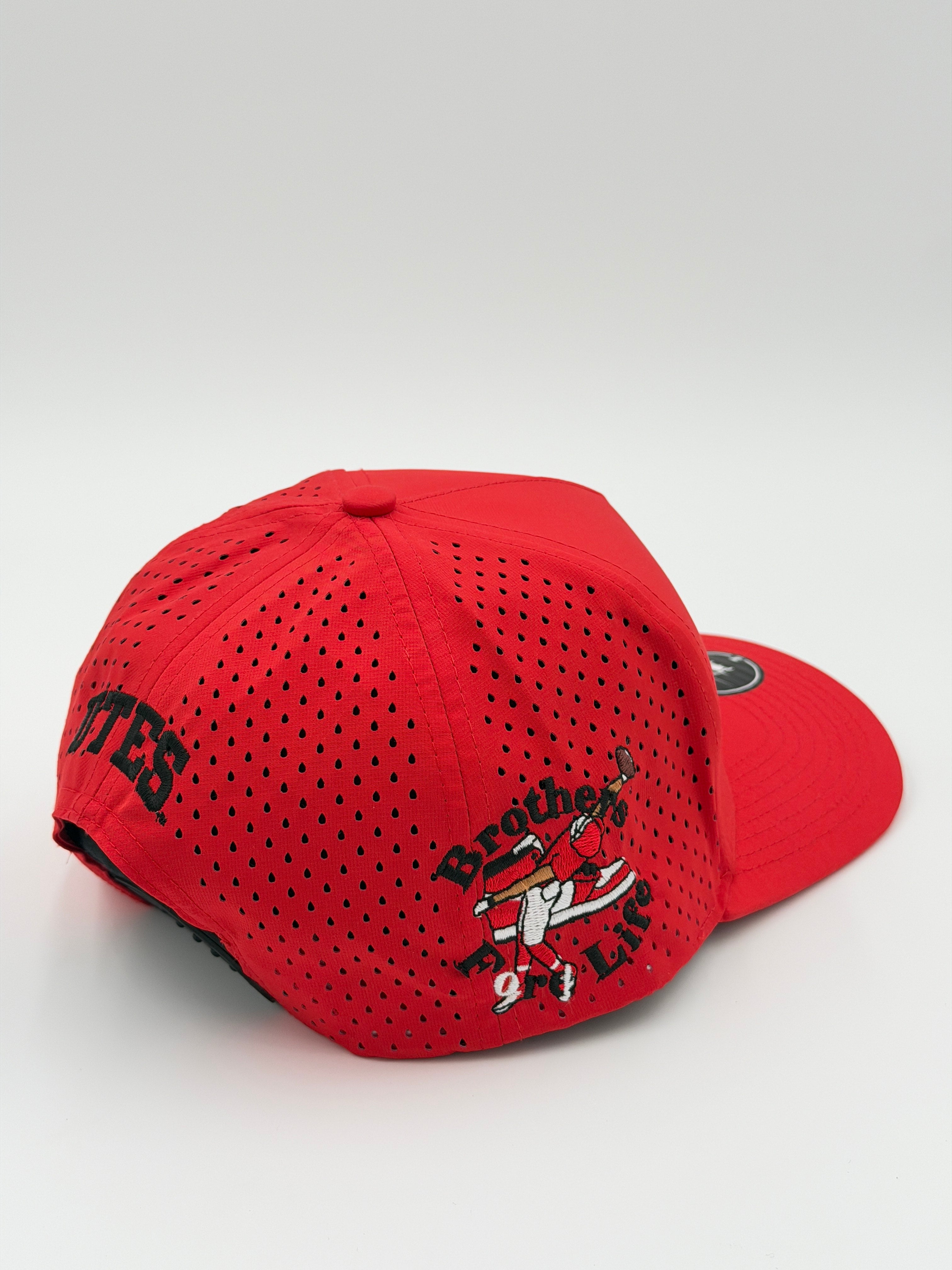OFFICIAL U OF U RED BLACKHAWK HAT