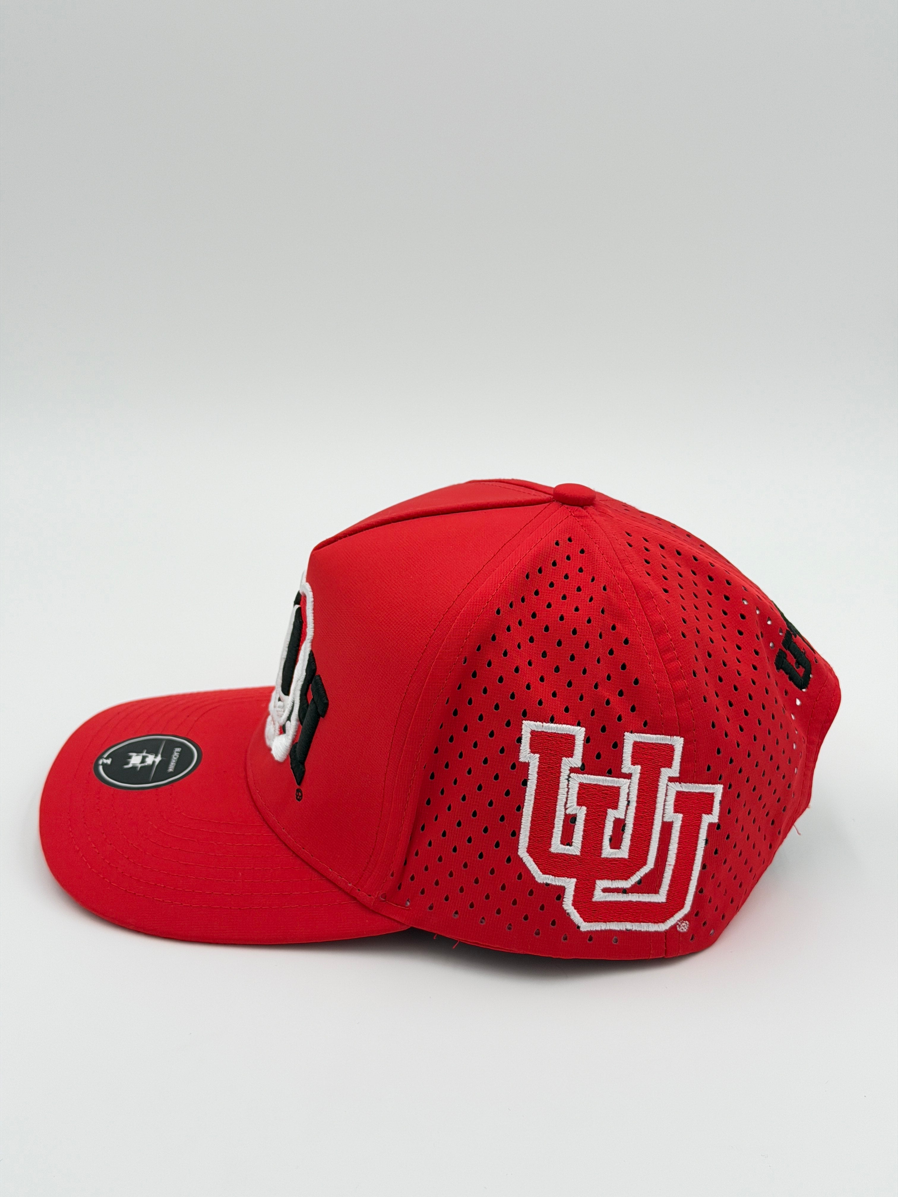 OFFICIAL U OF U RED BLACKHAWK HAT