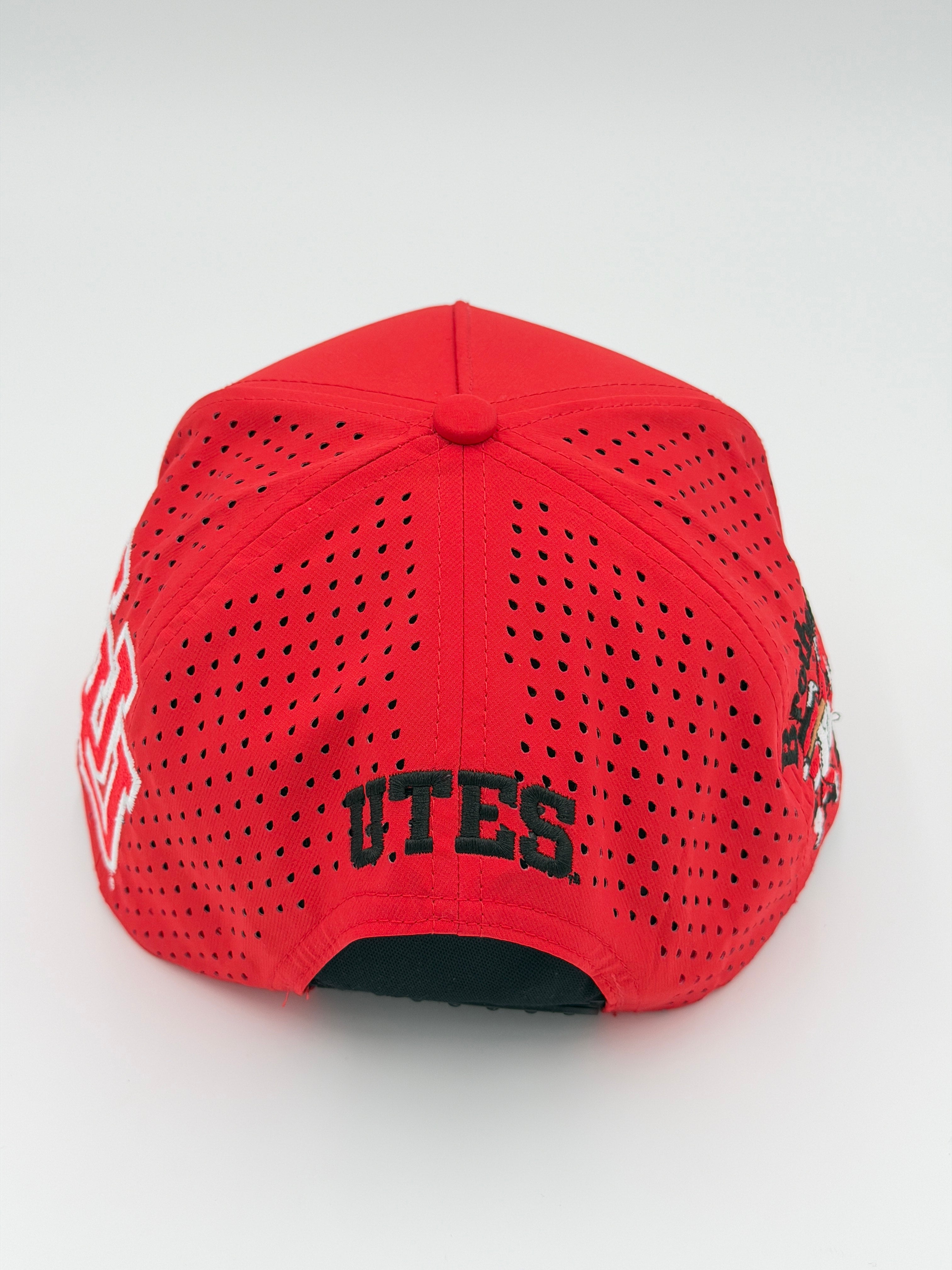 OFFICIAL U OF U RED BLACKHAWK HAT