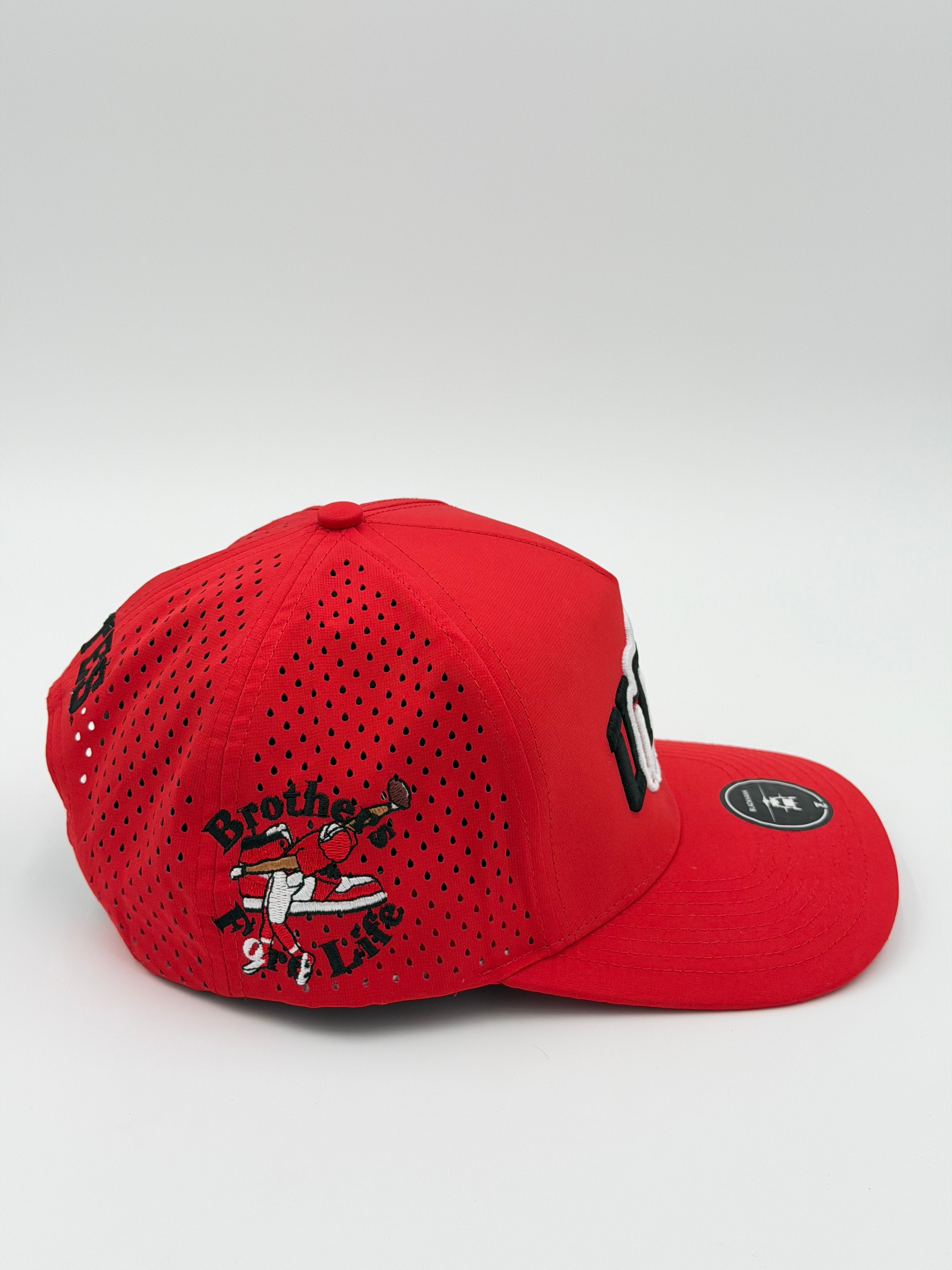 OFFICIAL U OF U RED BLACKHAWK HAT