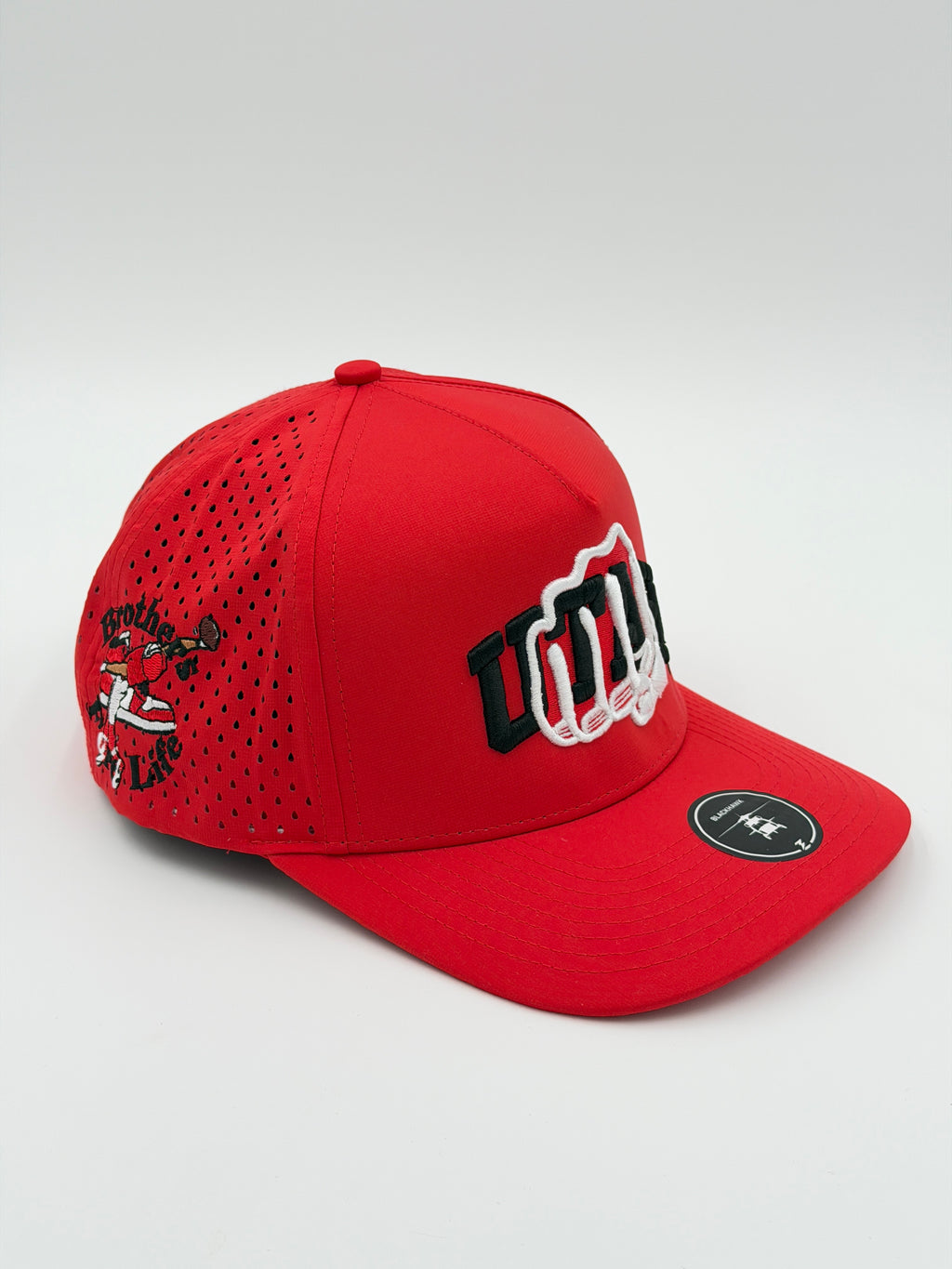 OFFICIAL U OF U RED BLACKHAWK HAT