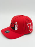 OFFICIAL LICENSED U OF U RED BLACKHAWK HAT