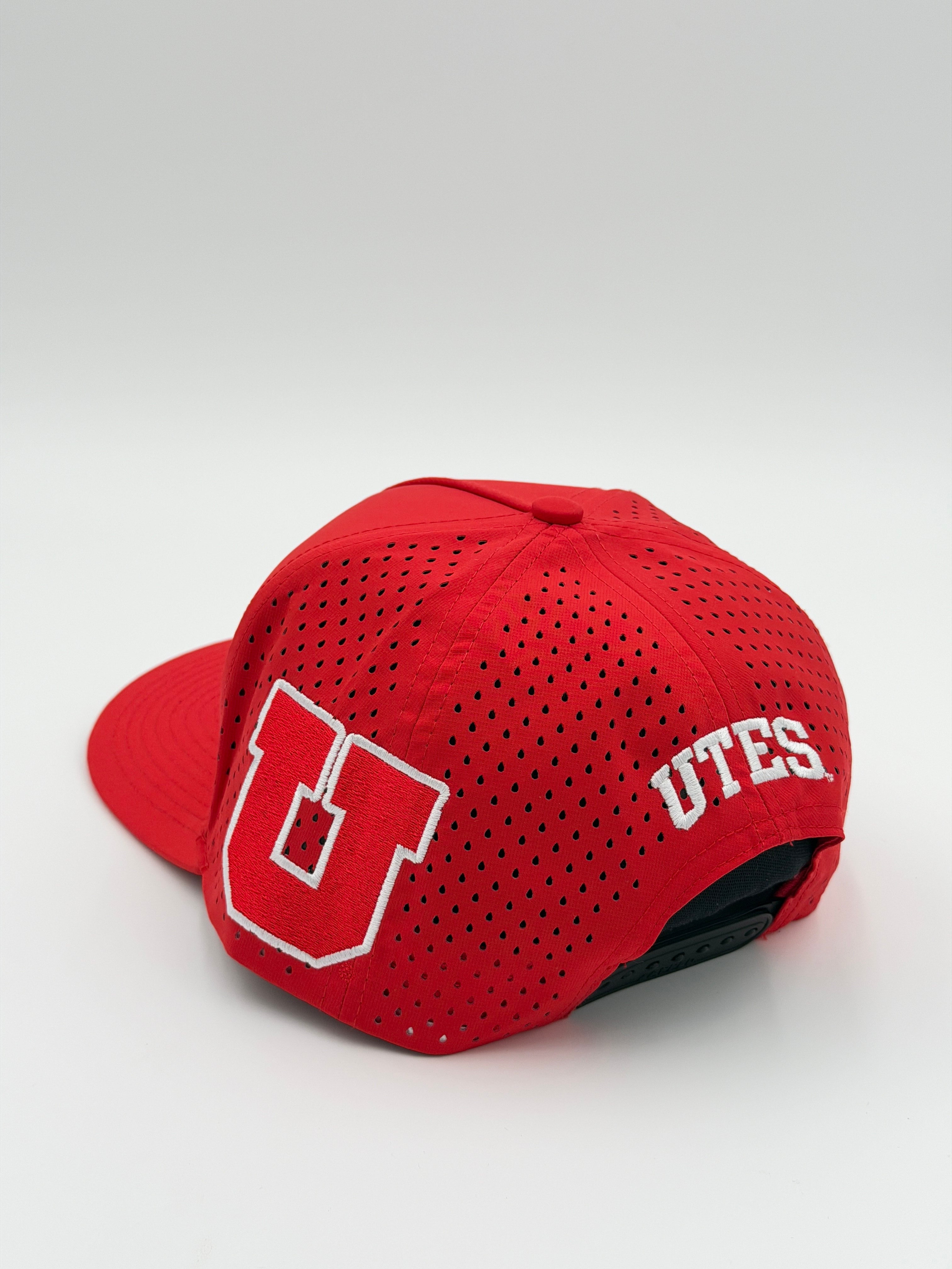 OFFICIAL U OF U RED BLACKHAWK HAT
