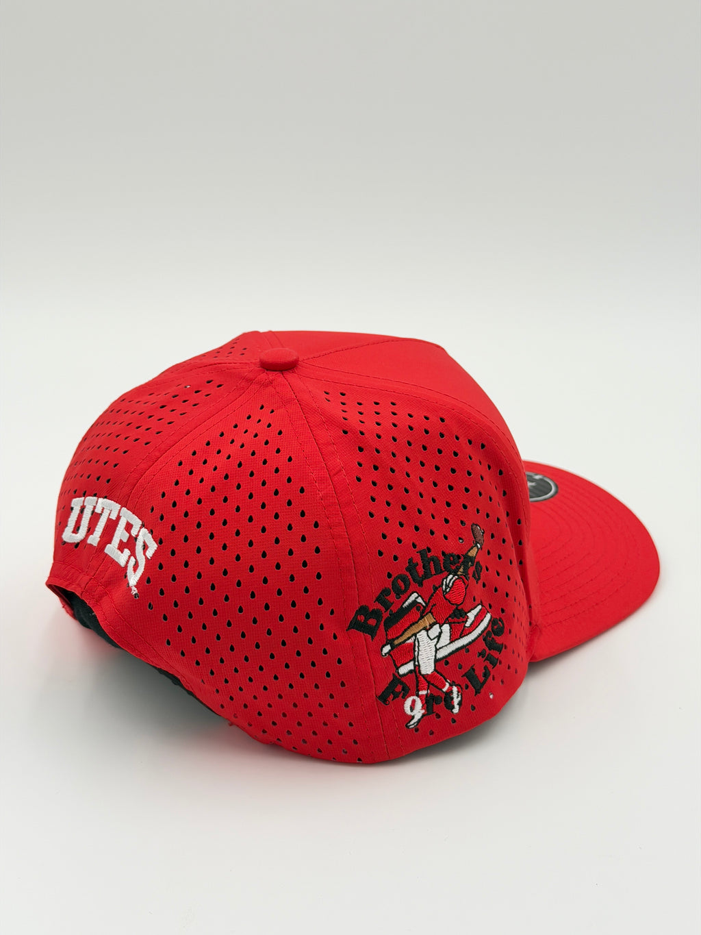OFFICIAL U OF U RED BLACKHAWK HAT
