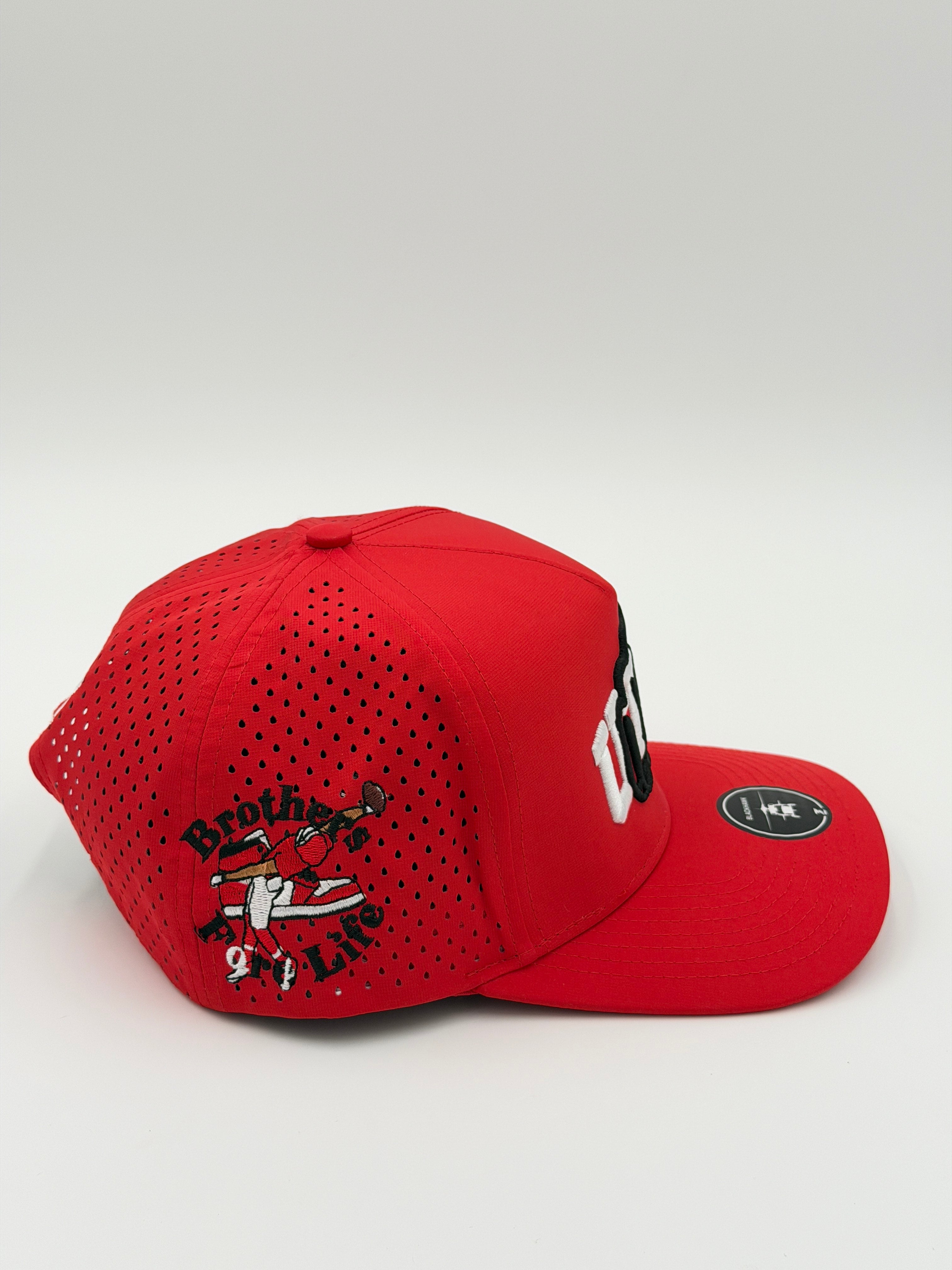 OFFICIAL U OF U RED BLACKHAWK HAT