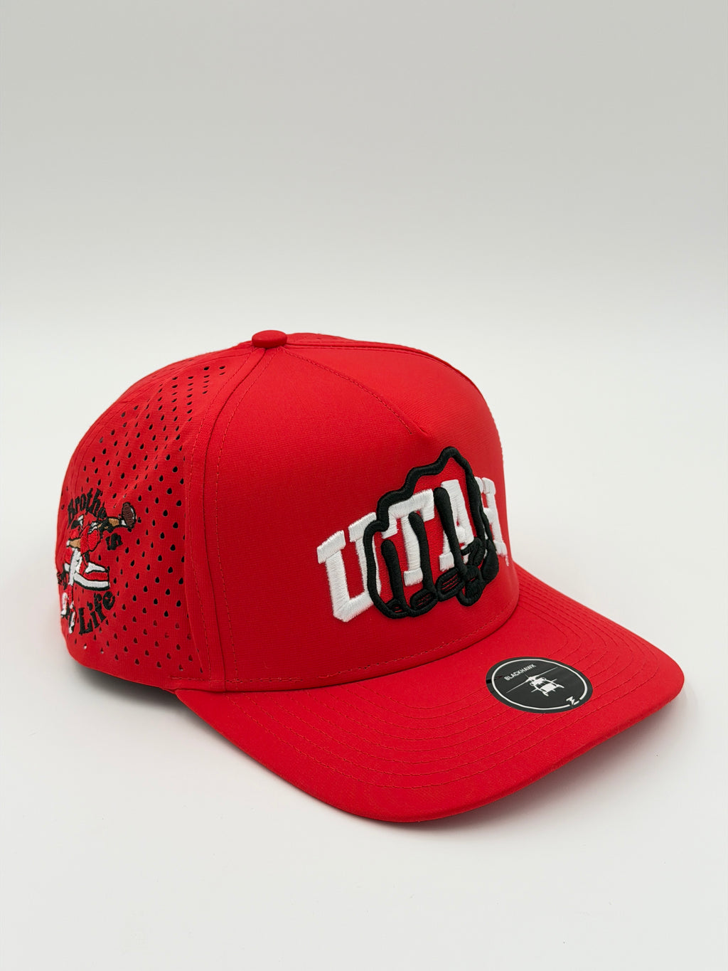 OFFICIAL U OF U RED BLACKHAWK HAT