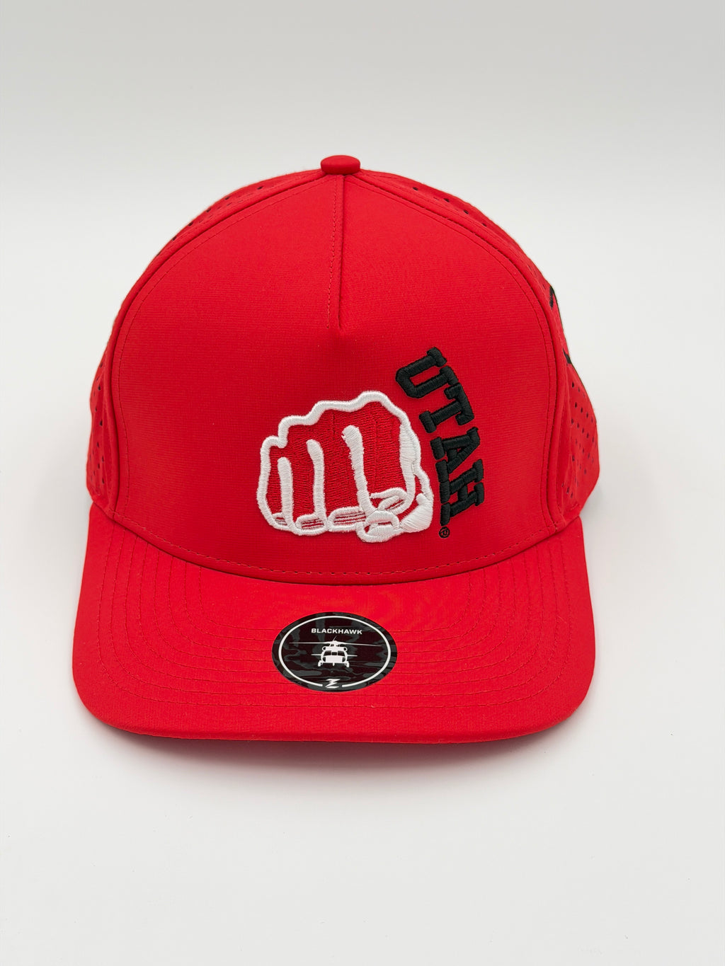 OFFICIAL U OF U RED BLACKHAWK HAT