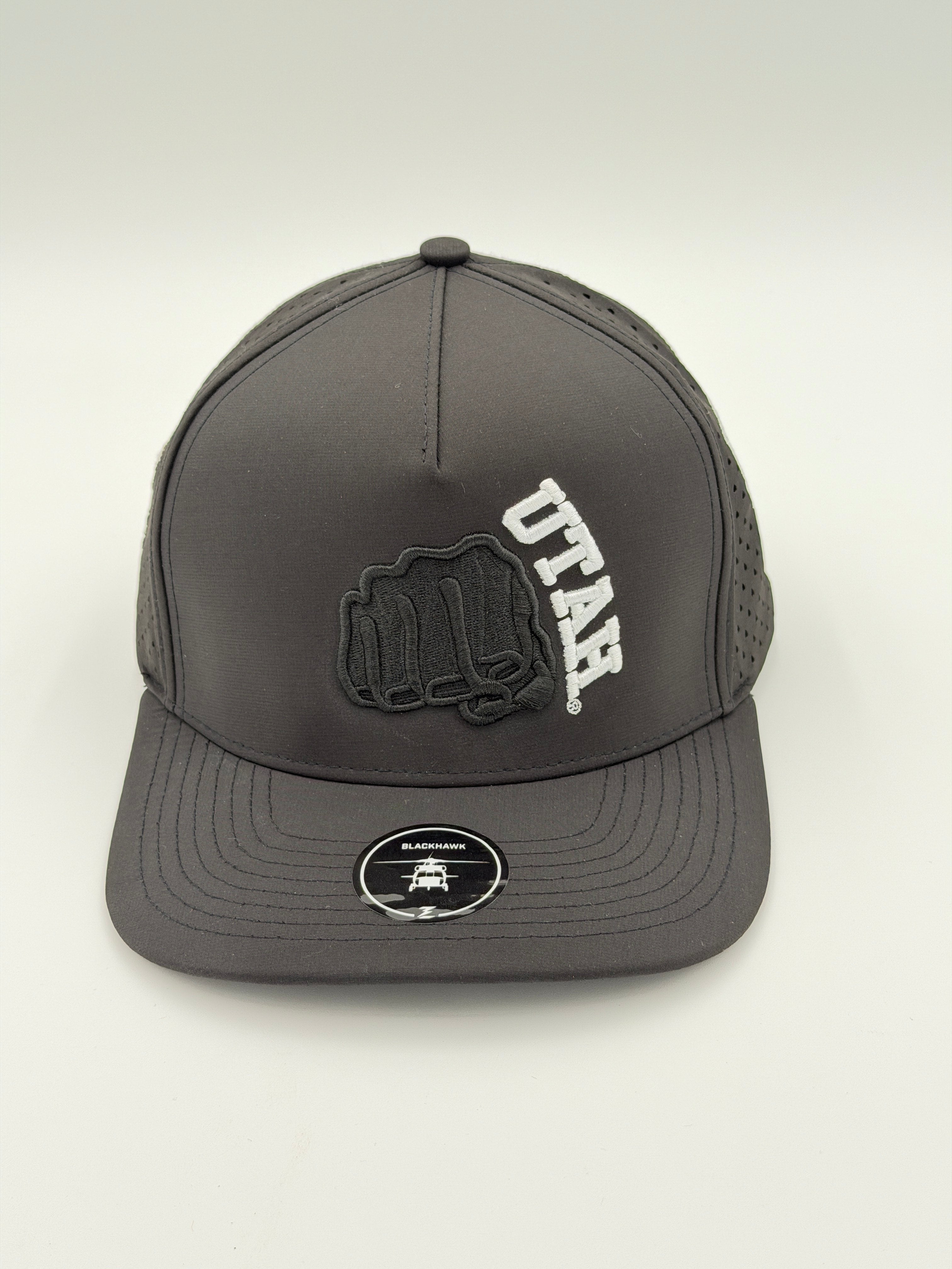 OFFICIAL U OF U BLACK BLACKHAWK HAT