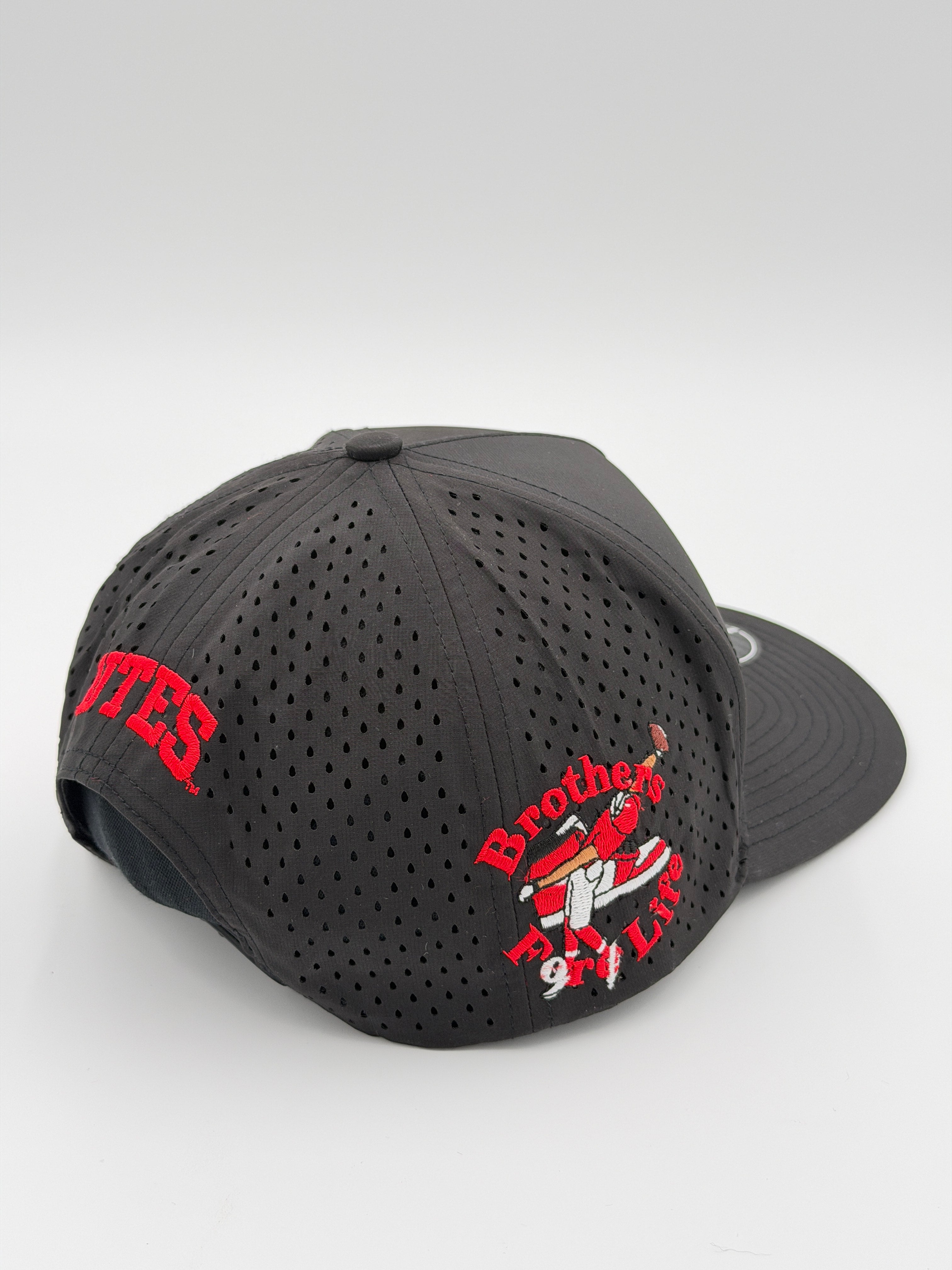 OFFICIAL U OF U BLACK BLACKHAWK HAT