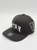 OFFICIAL LICENSED U OF U BLACK BLACKHAWK HAT