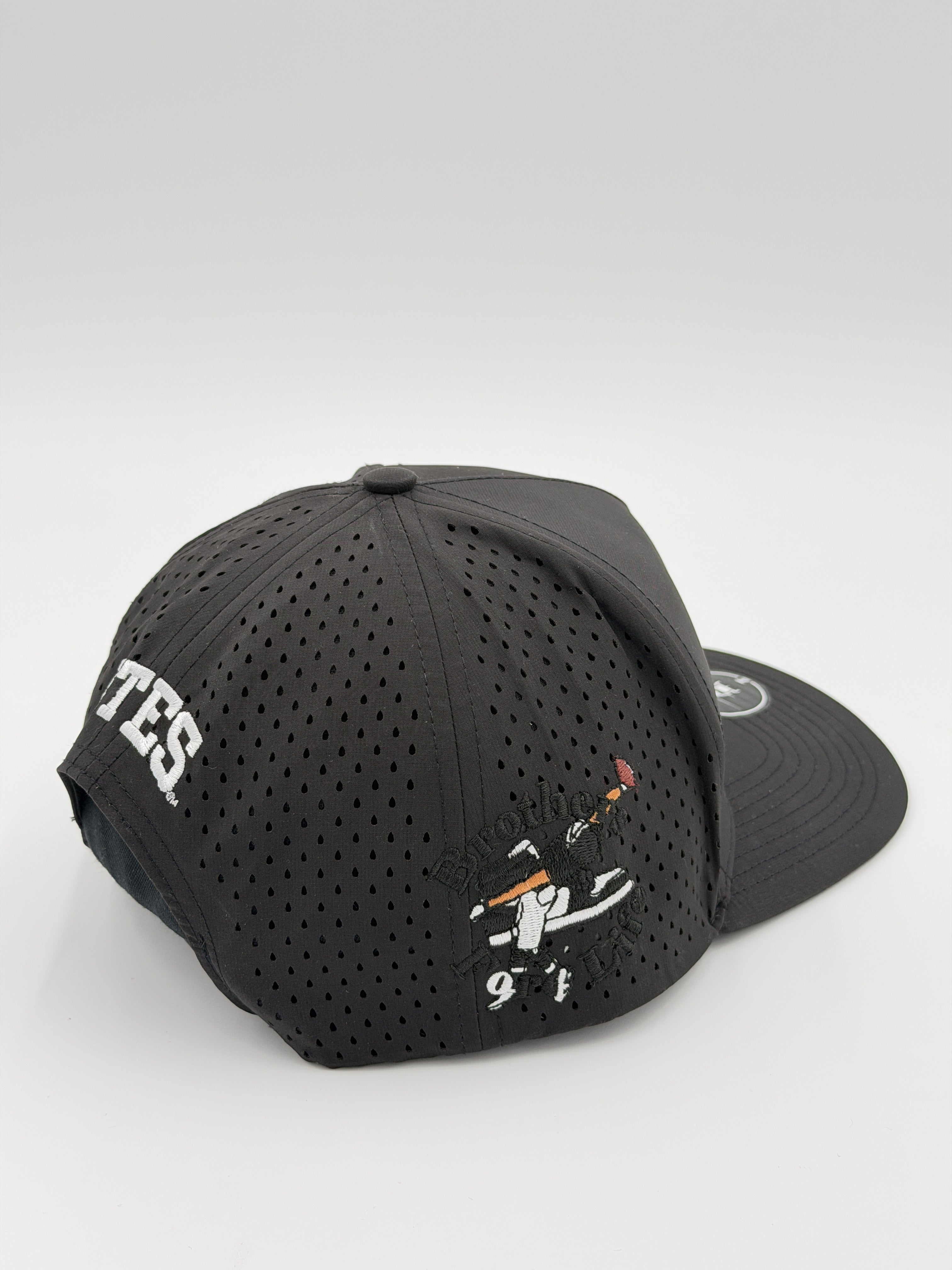 OFFICIAL U OF U BLACK BLACKHAWK HAT