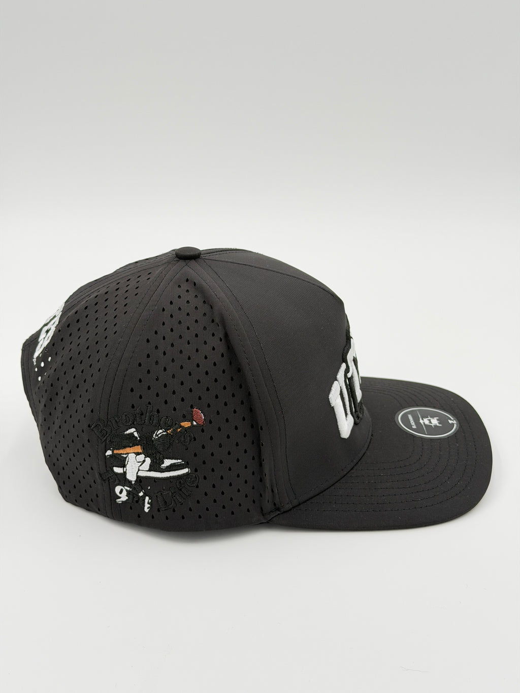 OFFICIAL U OF U BLACK BLACKHAWK HAT