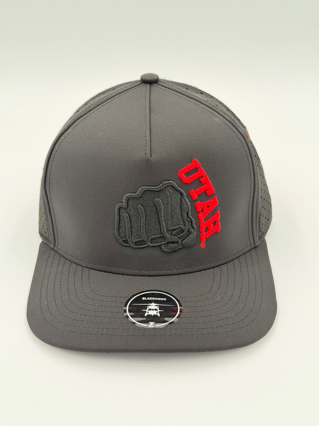 OFFICIAL U OF U BLACK BLACKHAWK HAT