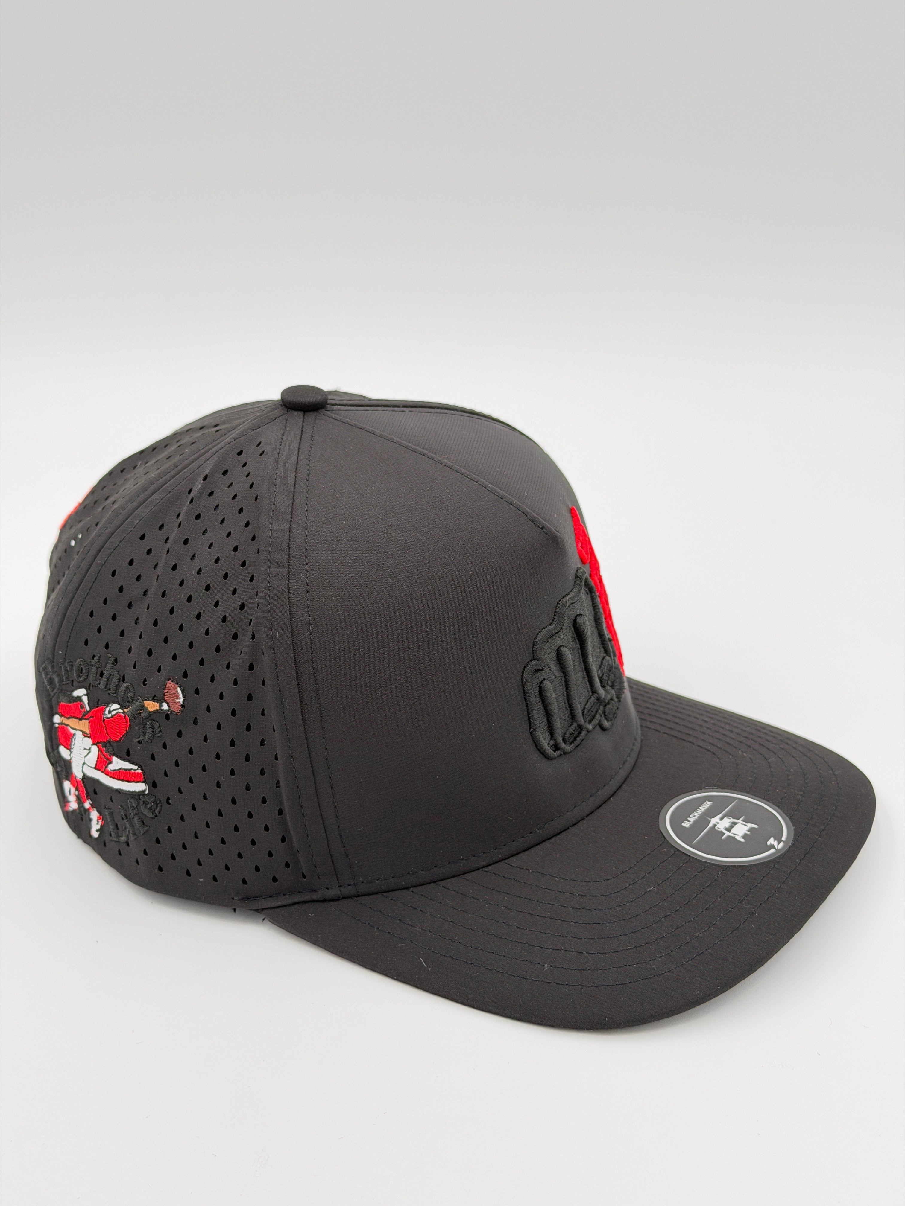 OFFICIAL U OF U BLACK BLACKHAWK HAT