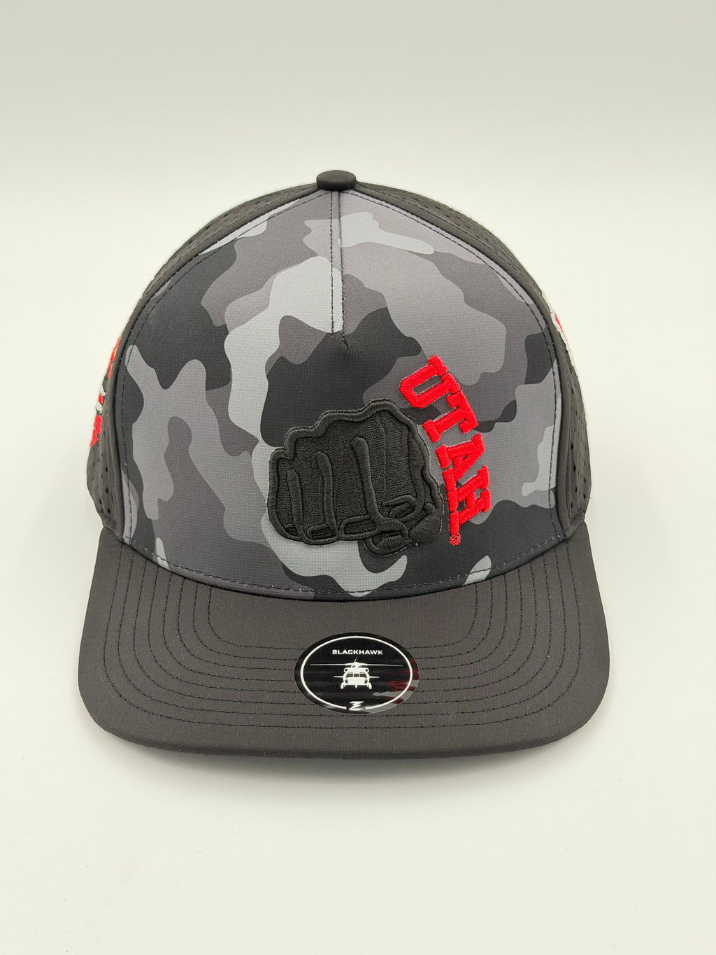 OFFICIAL U OF U BLACK CAMO BLACKHAWK HAT