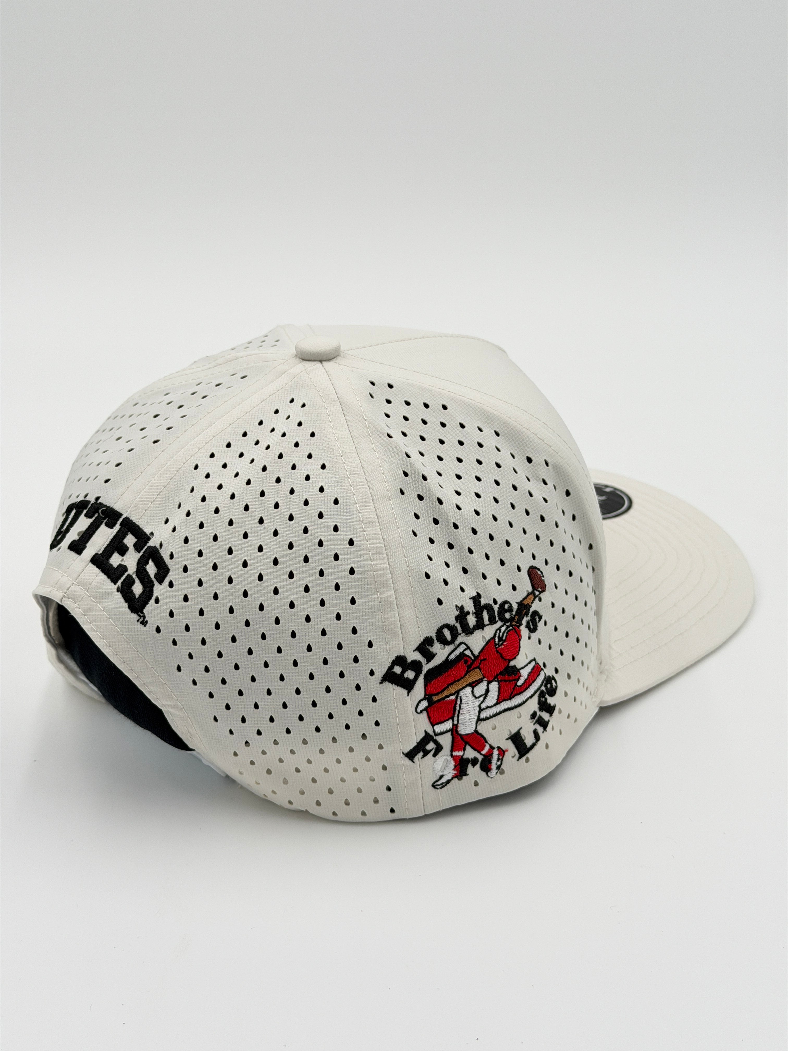 OFFICIAL U OF U WHITE BLACKHAWK HAT