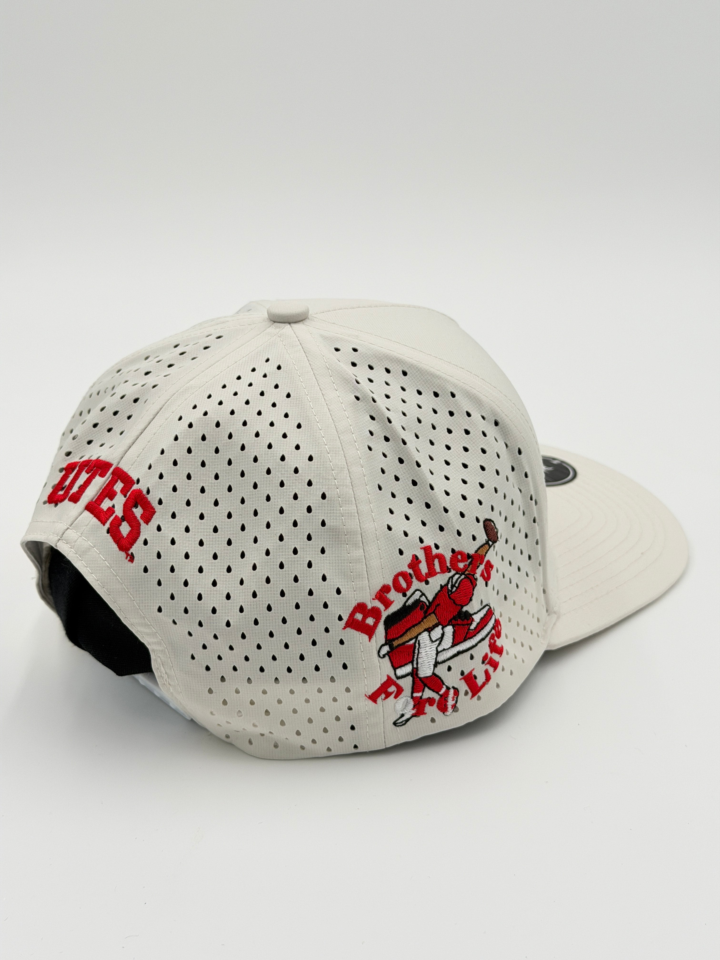 OFFICIAL U OF U WHITE BLACKHAWK HAT