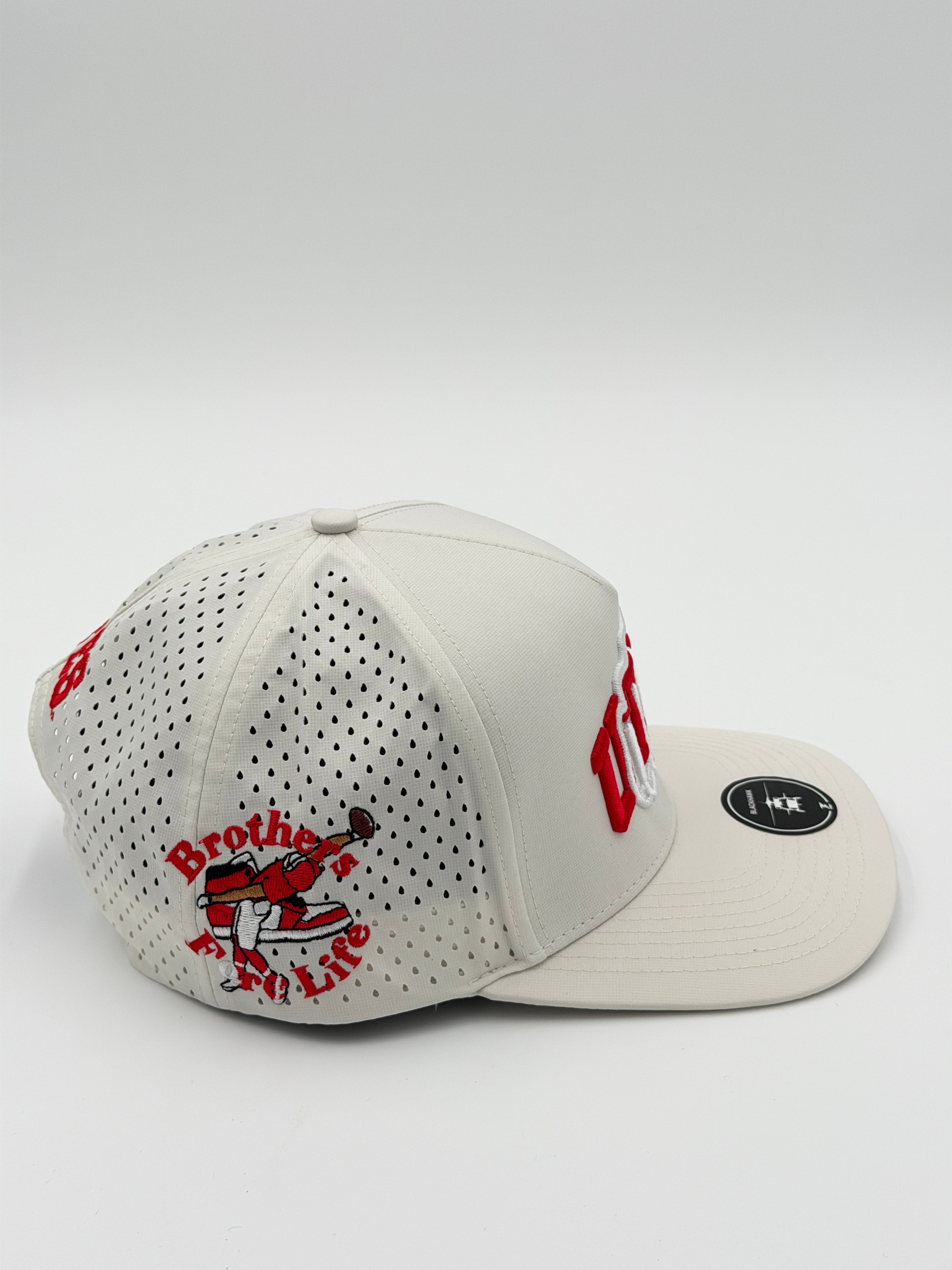 OFFICIAL U OF U WHITE BLACKHAWK HAT