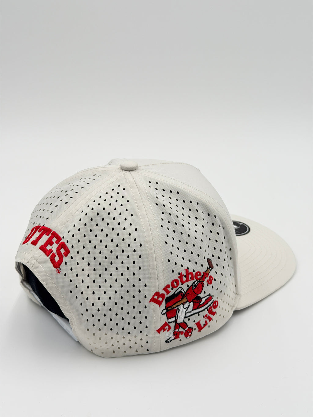 OFFICIAL U OF U WHITE BLACKHAWK HAT