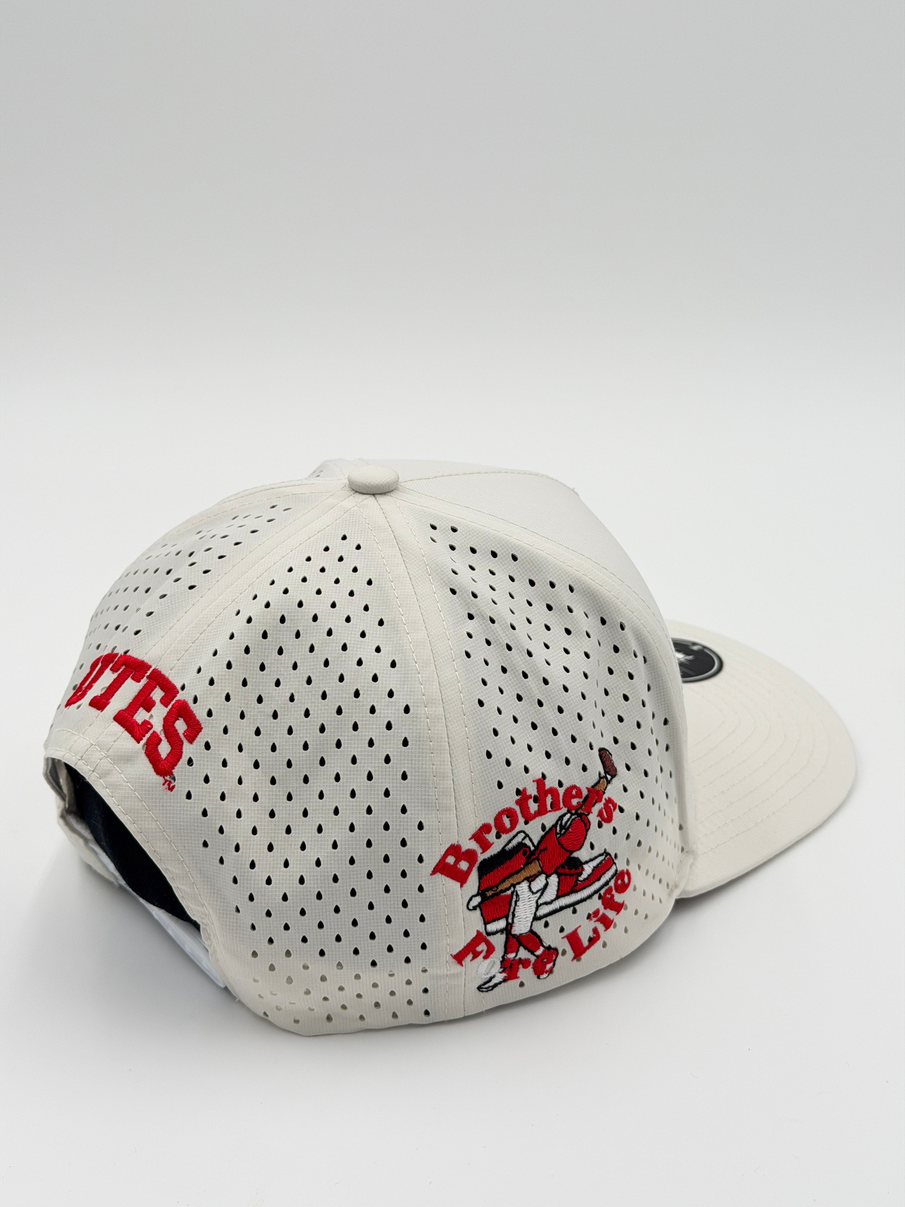 OFFICIAL U OF U WHITE BLACKHAWK HAT