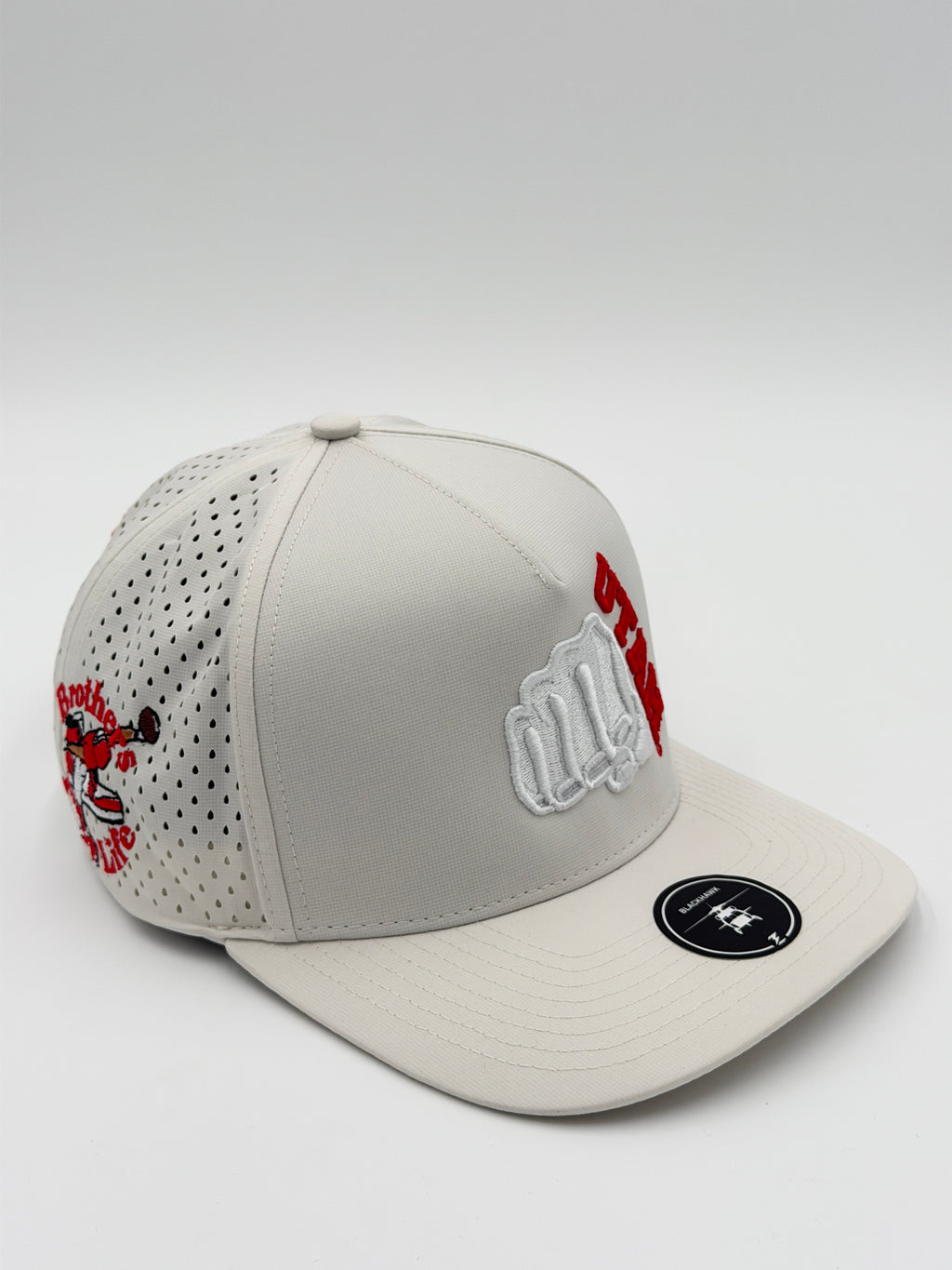 OFFICIAL U OF U WHITE BLACKHAWK HAT