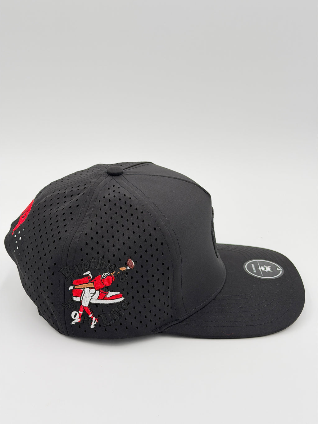OFFICIAL U OF U BLACK BLACKHAWK HAT