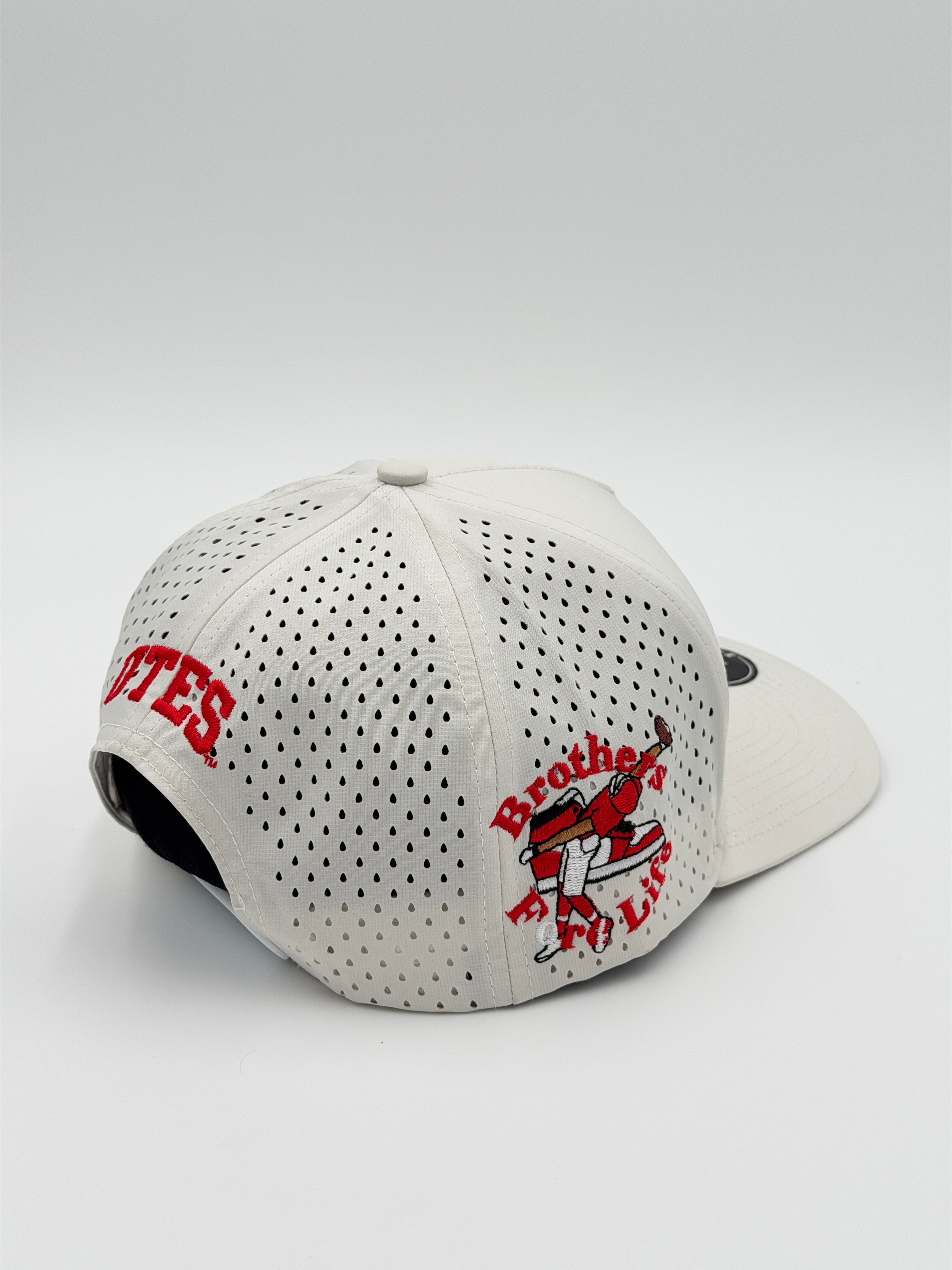 OFFICIAL U OF U WHITE BLACKHAWK HAT