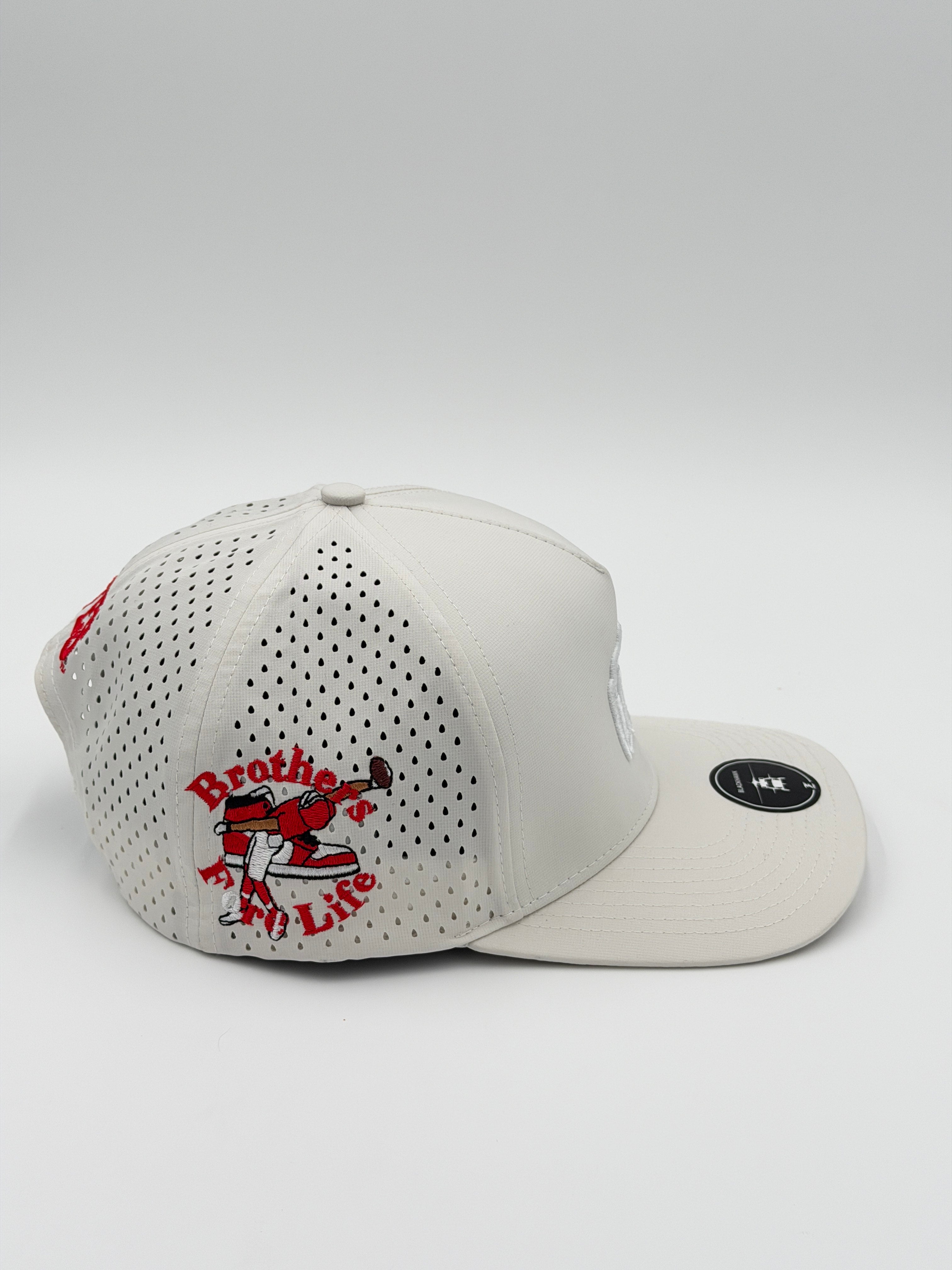 OFFICIAL U OF U WHITE BLACKHAWK HAT