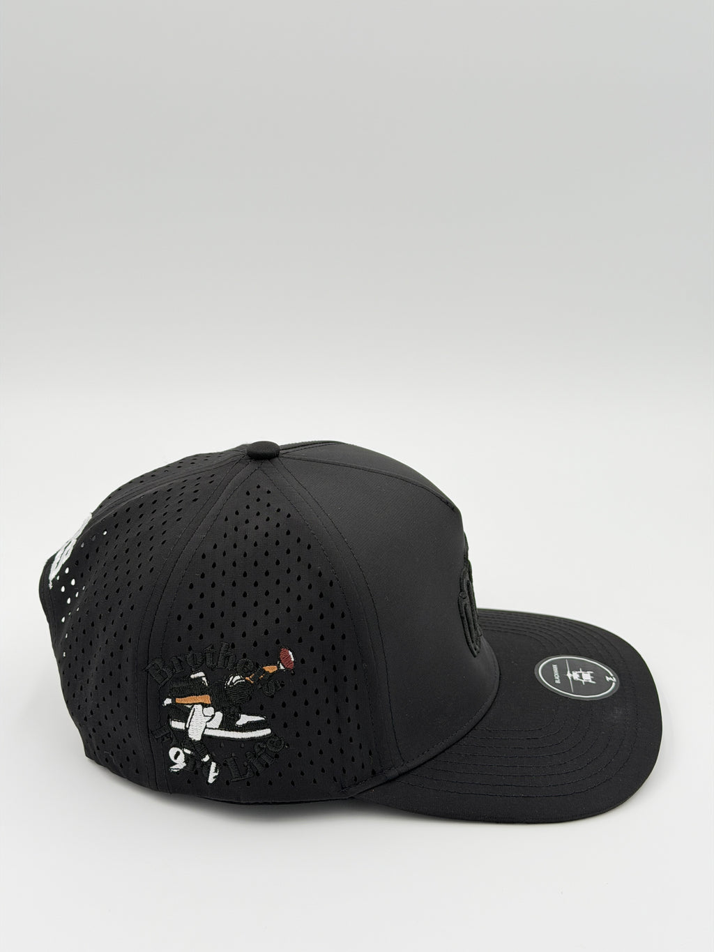 OFFICIAL LICENSED U OF U BLACK BLACKHAWK HAT