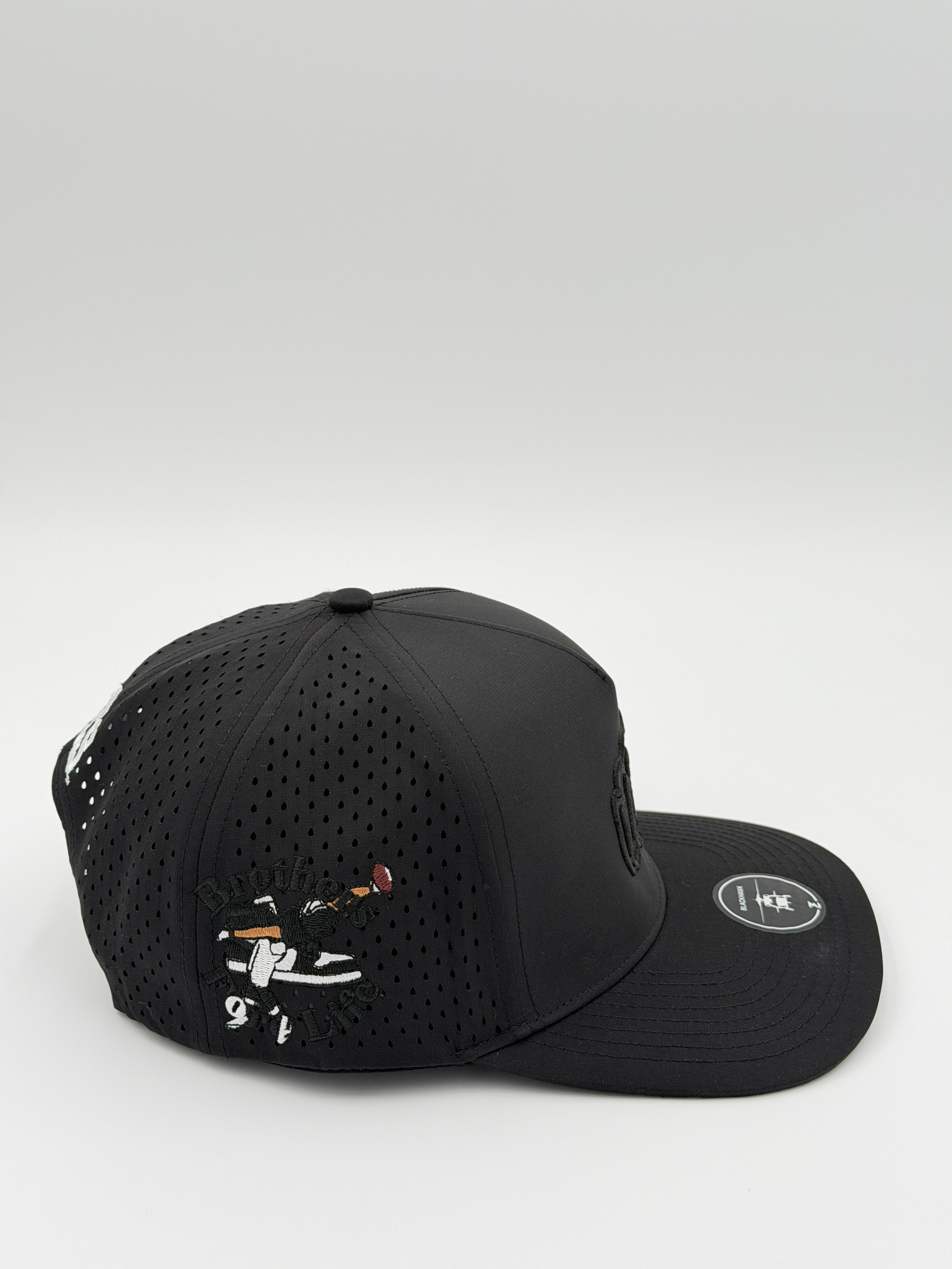 OFFICIAL LICENSED U OF U BLACK BLACKHAWK HAT