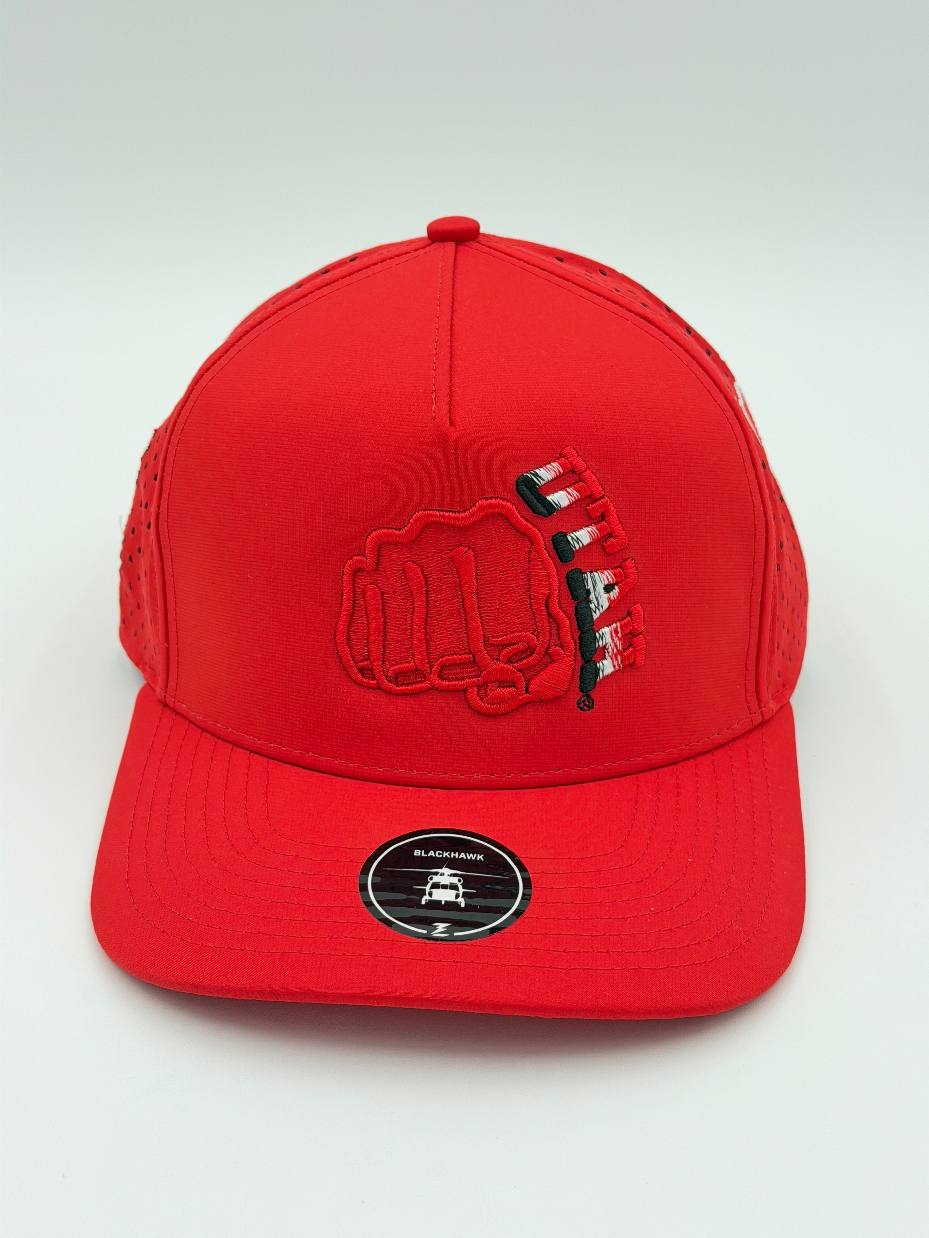 OFFICIAL LICENSED U OF U RED BLACKHAWK HAT