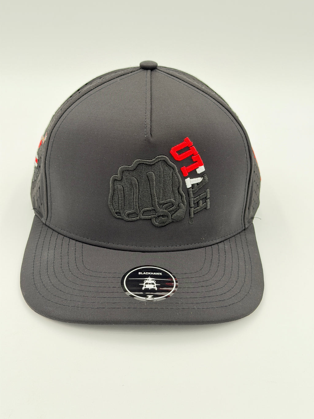 OFFICIAL LICENSED U OF U BLACK BLACKHAWK HAT