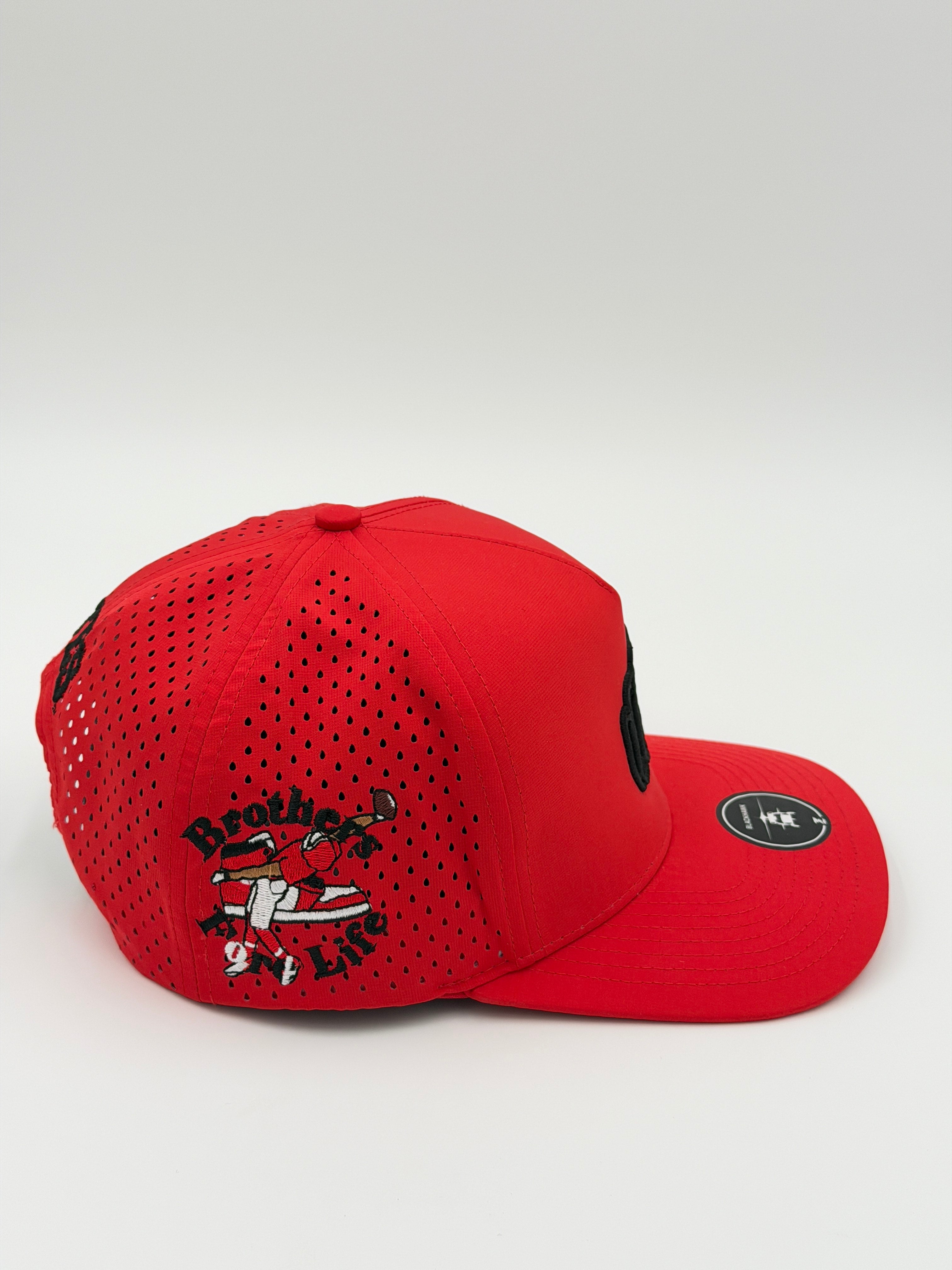 OFFICIAL LICENSED U OF U RED BLACKHAWK HAT