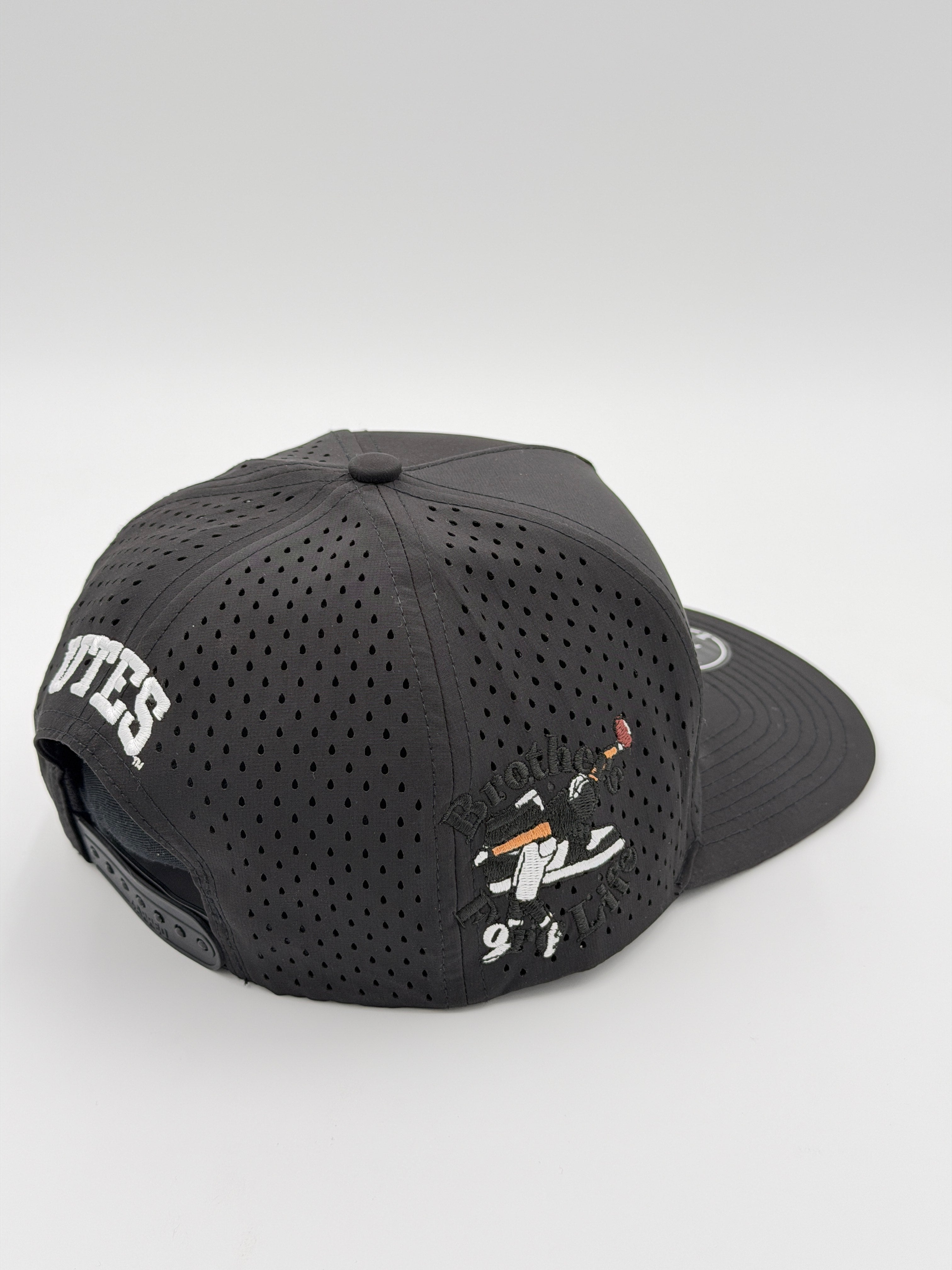 OFFICIAL LICENSED U OF U BLACK BLACKHAWK HAT