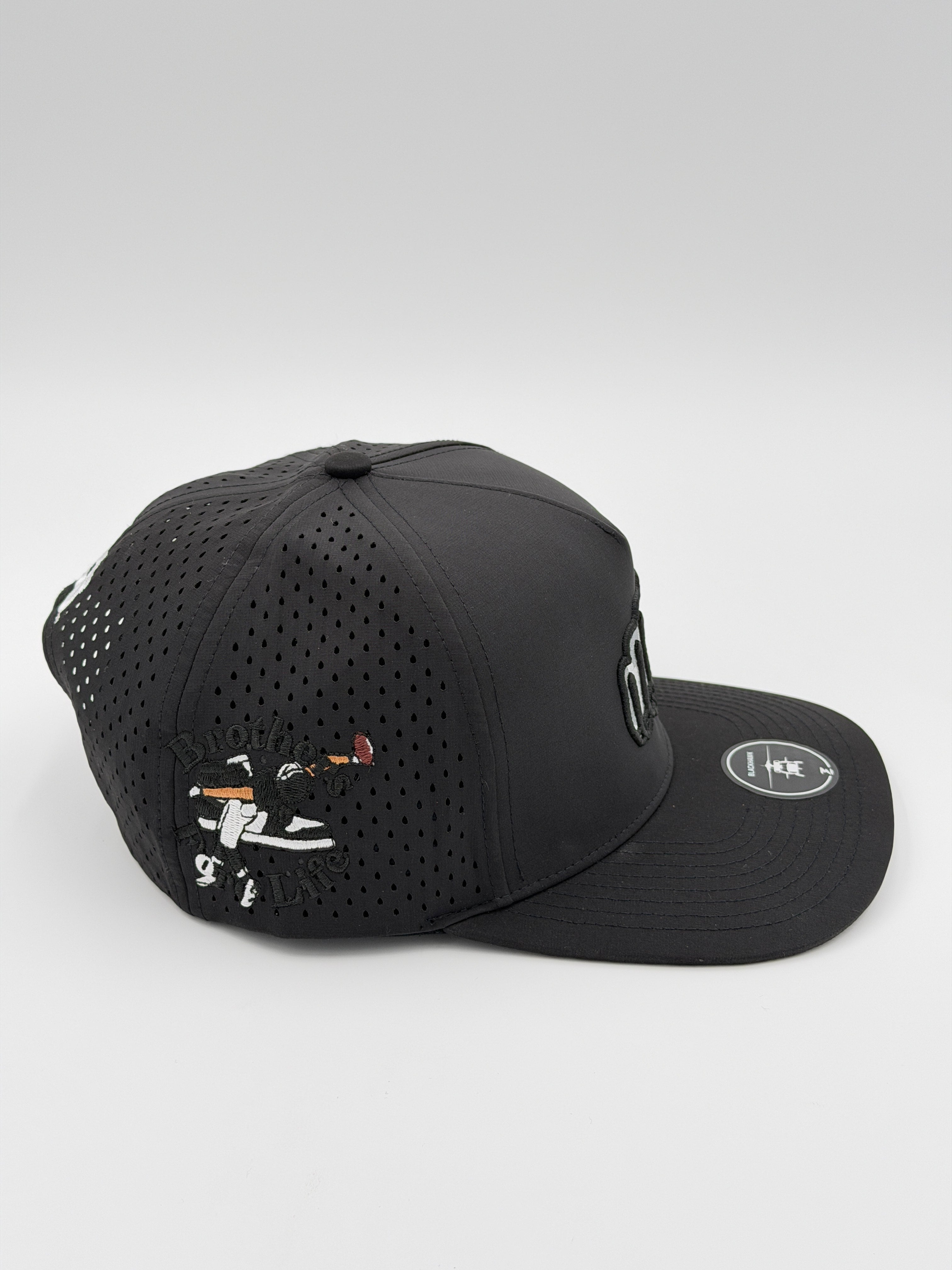 OFFICIAL LICENSED U OF U BLACK BLACKHAWK HAT