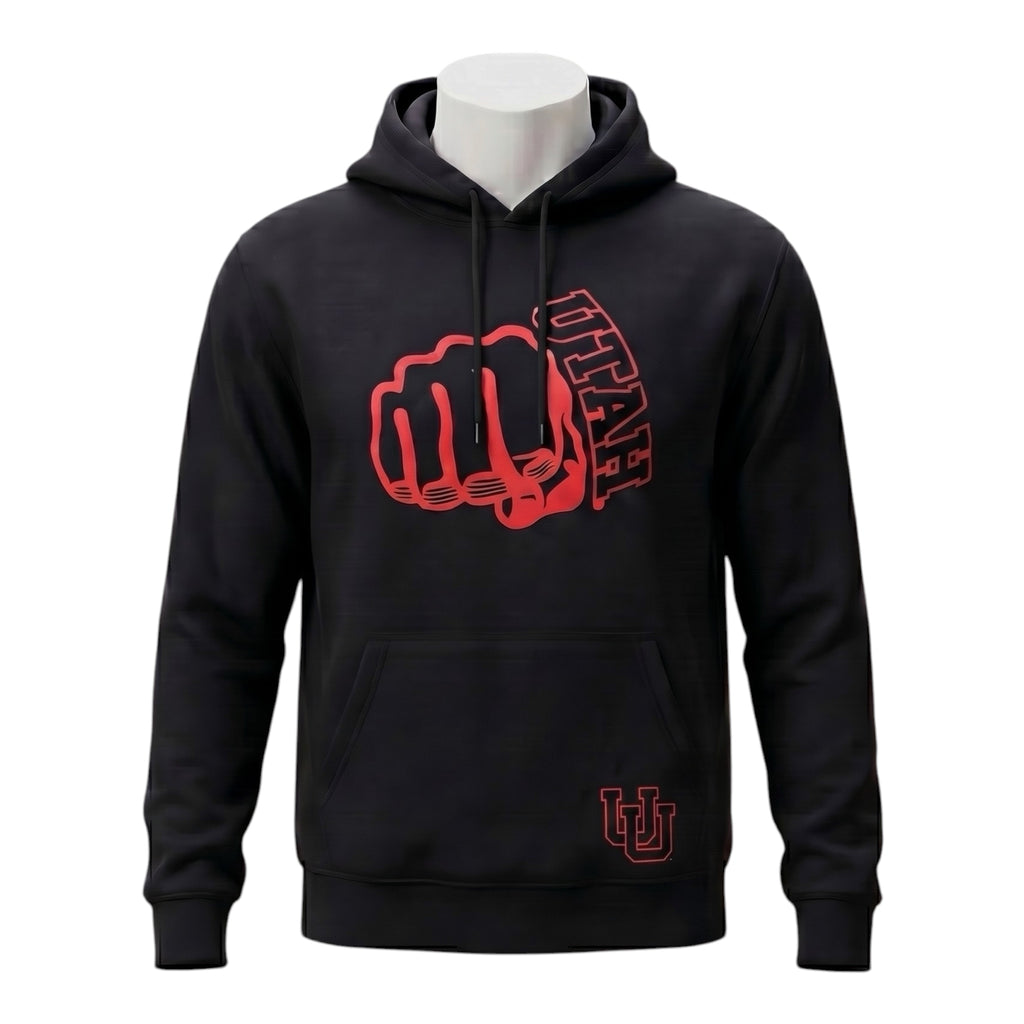 LICENSED UNIVERSITY OF UTAH FIST BUMP HOODIE
