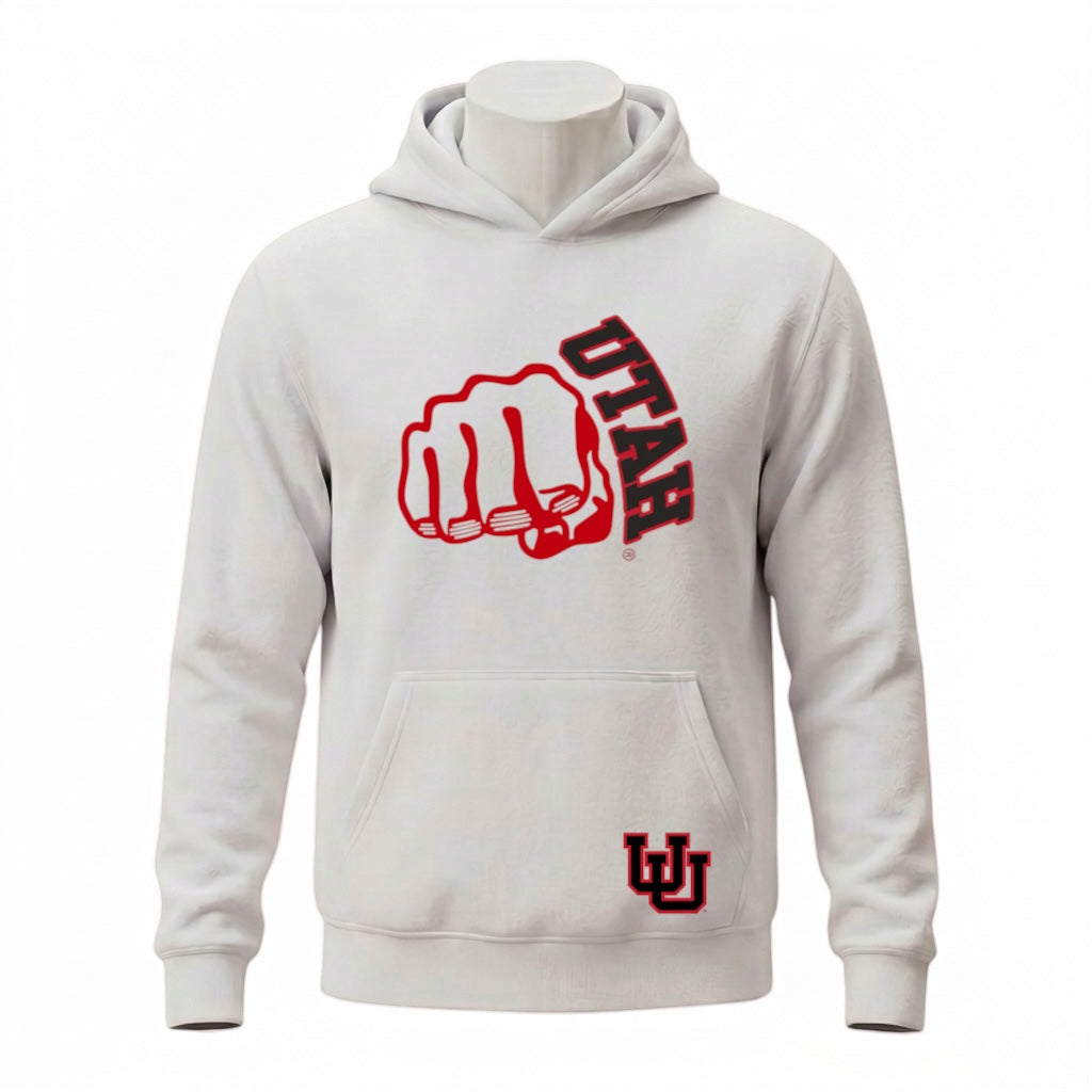 LICENSED UNIVERSITY OF UTAH FIST BUMP HOODIE