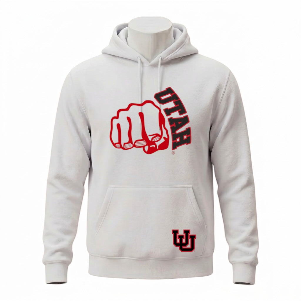 LICENSED UNIVERSITY OF UTAH FIST BUMP HOODIE