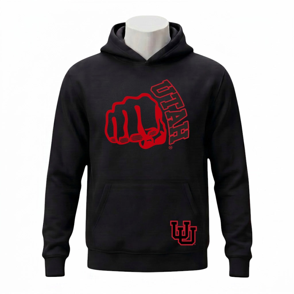 LICENSED UNIVERSITY OF UTAH FIST BUMP HOODIE