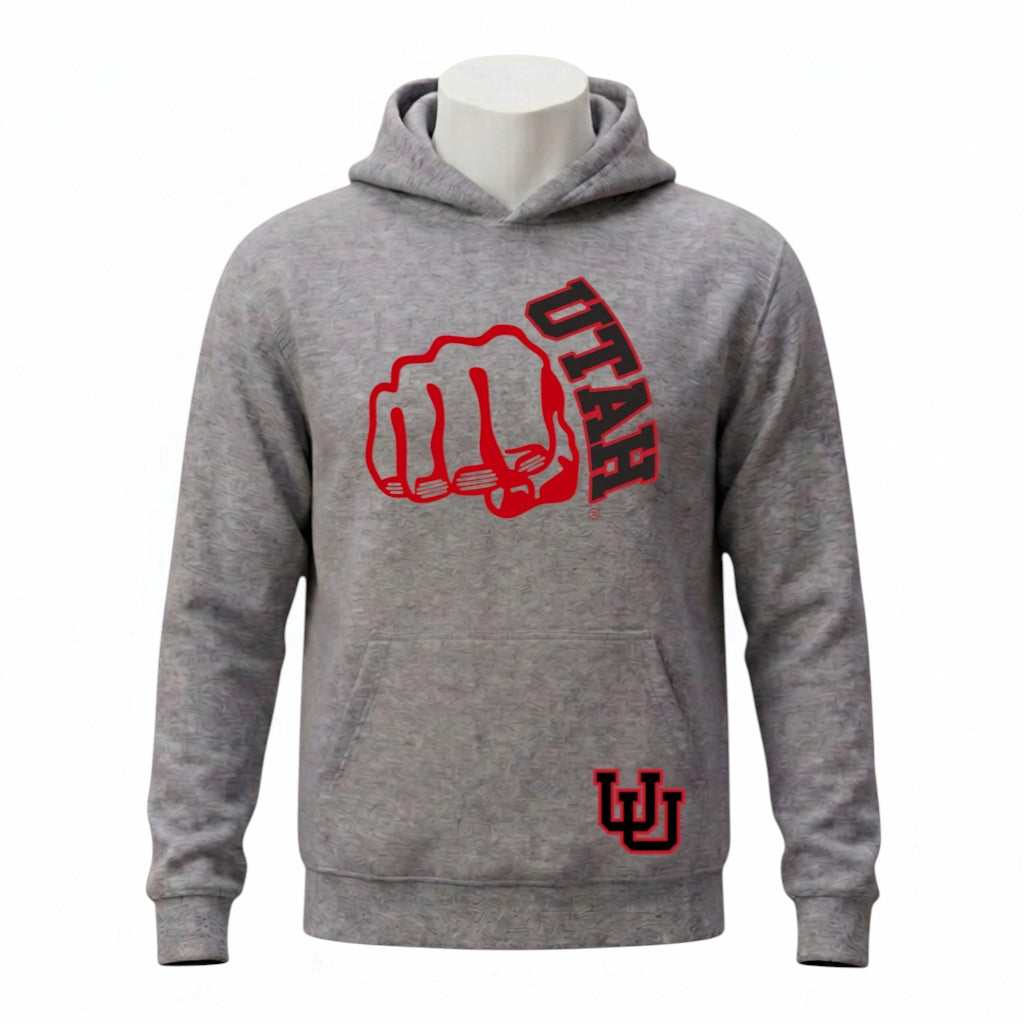 LICENSED UNIVERSITY OF UTAH FIST BUMP HOODIE