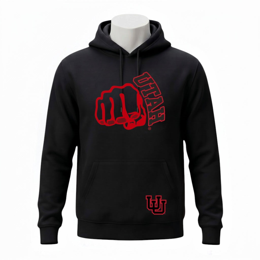LICENSED UNIVERSITY OF UTAH FIST BUMP HOODIE